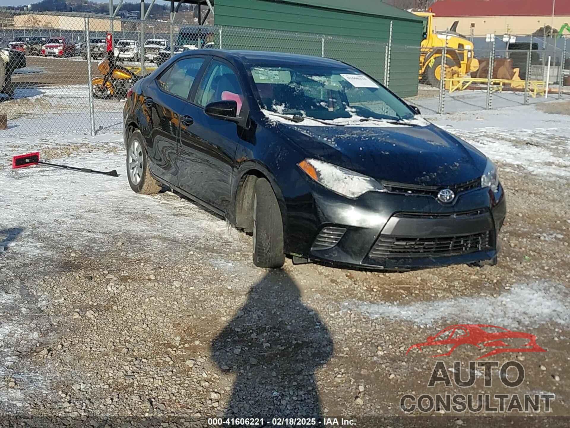 TOYOTA COROLLA 2016 - 2T1BURHE0GC655227