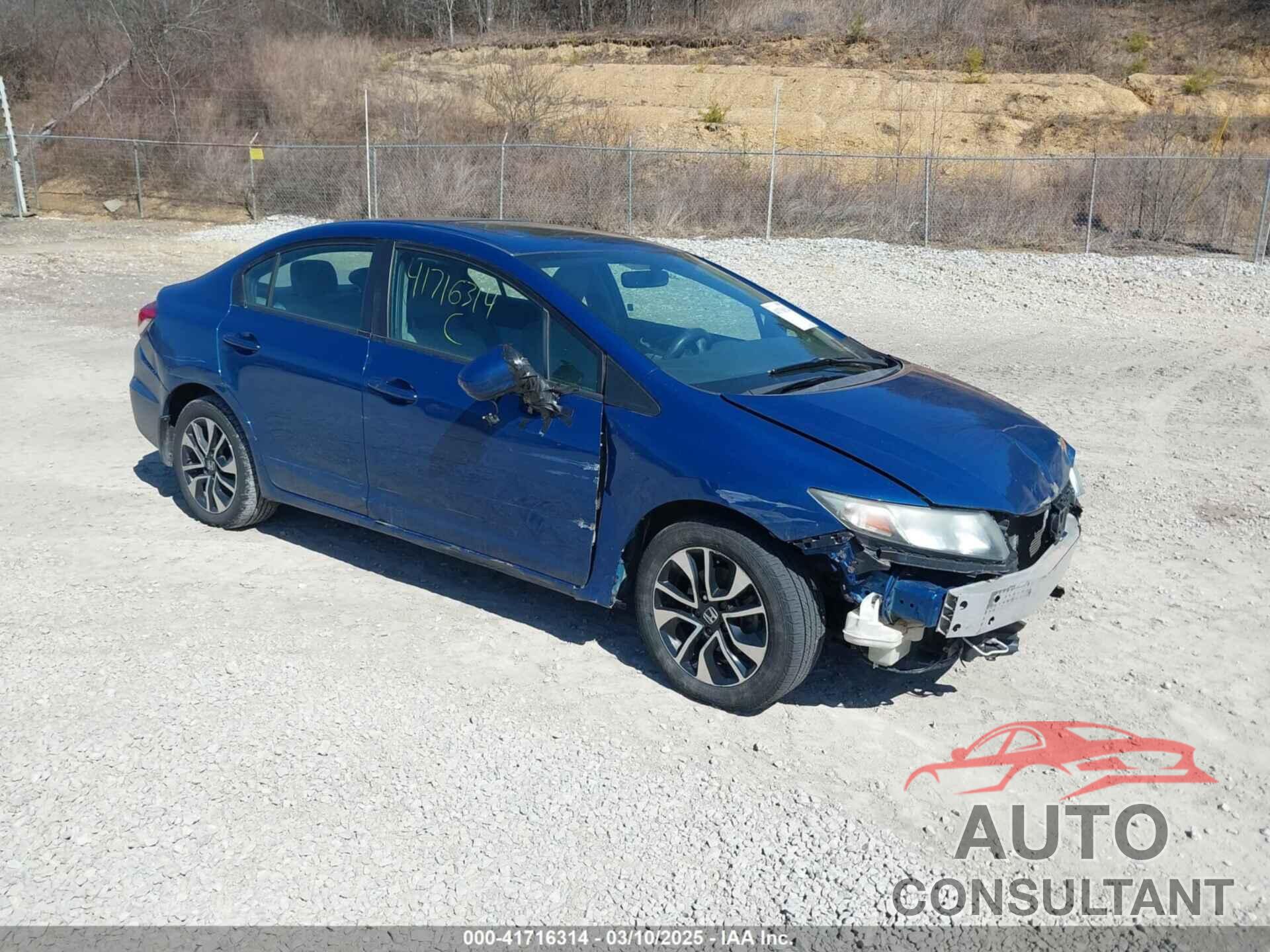 HONDA CIVIC 2014 - 2HGFB2F81EH529264