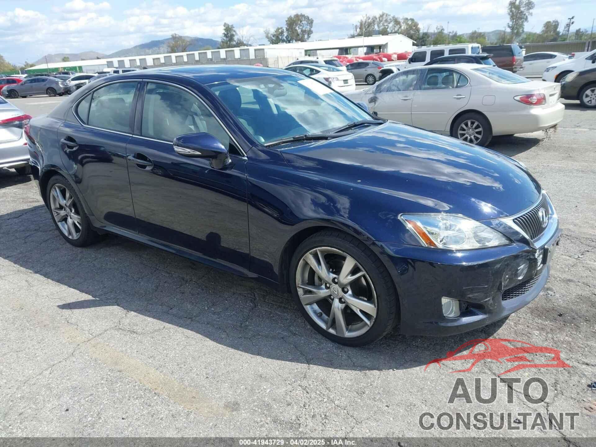 LEXUS IS 250 2009 - JTHBK262092091410