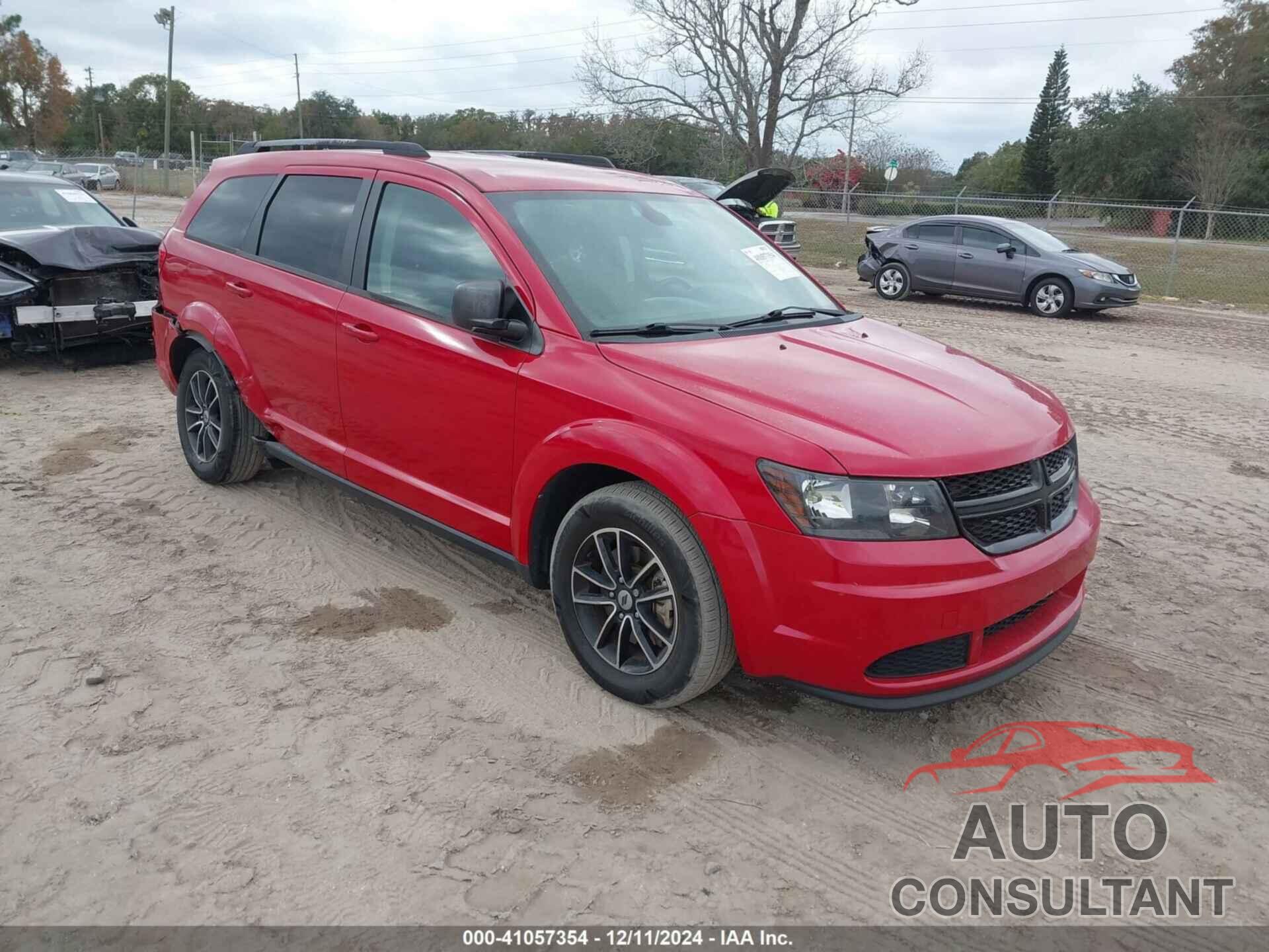 DODGE JOURNEY 2018 - 3C4PDCAB9JT496005
