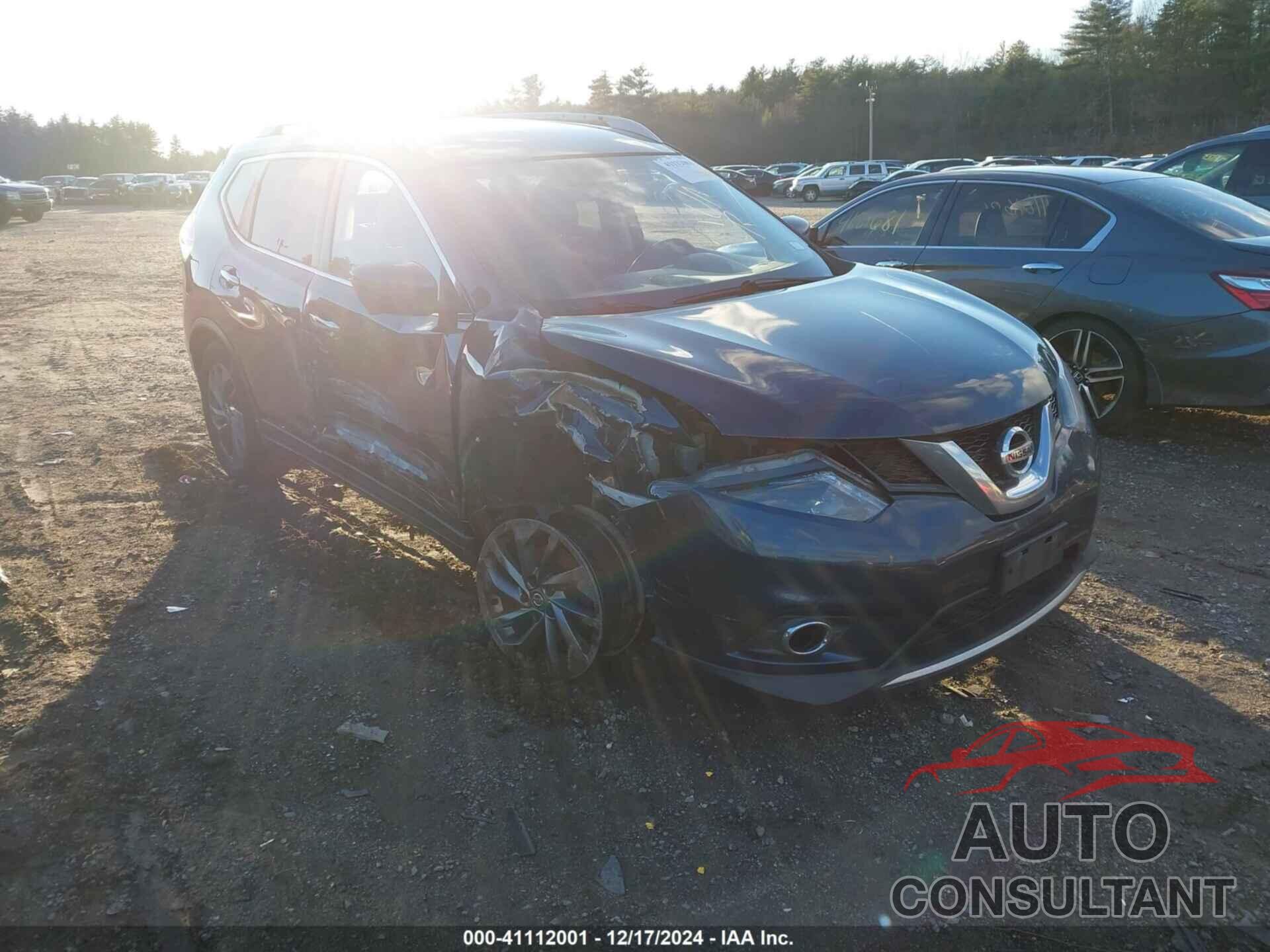 NISSAN ROGUE 2016 - KNMAT2MV6GP734169