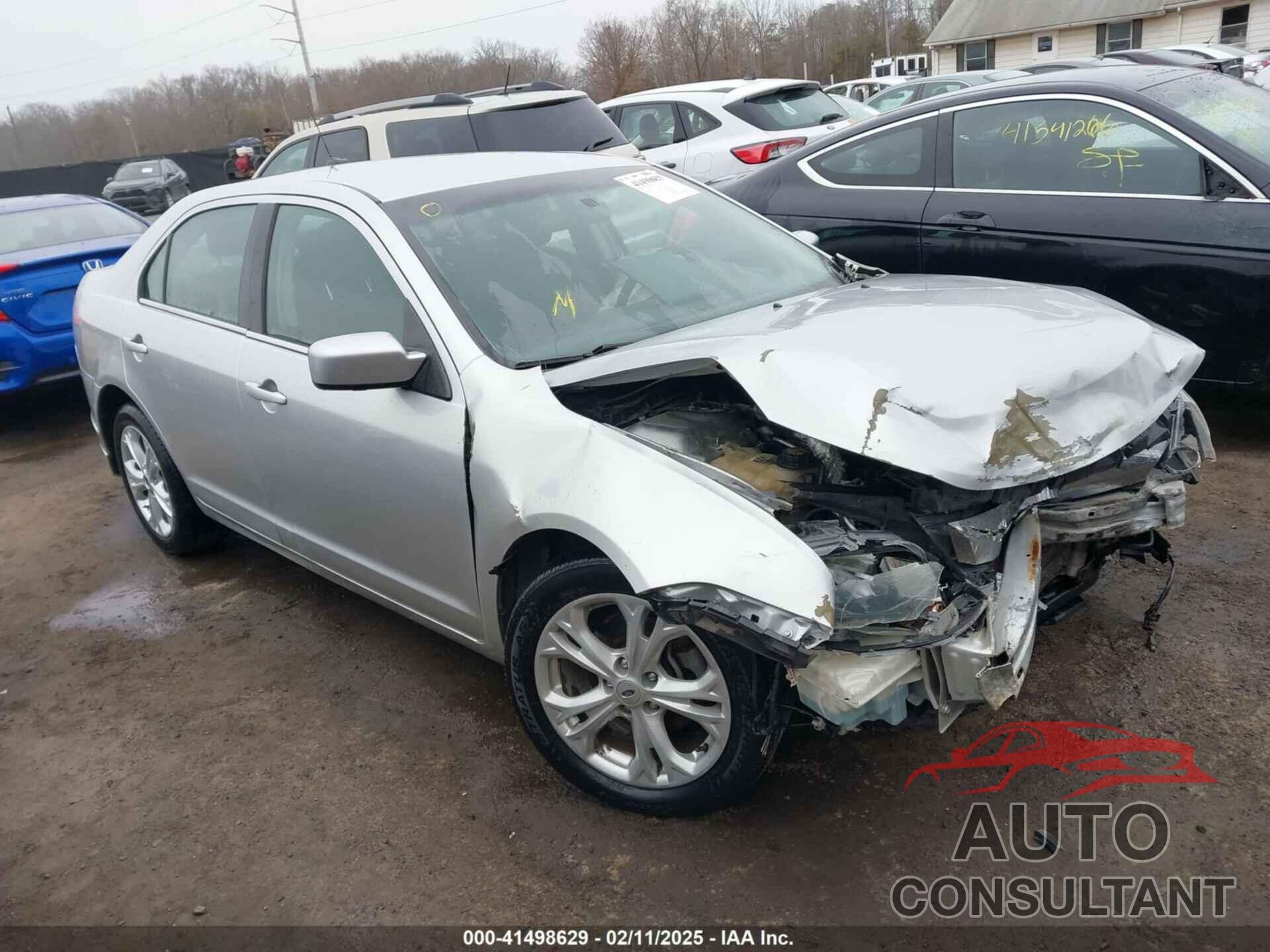 FORD FUSION 2012 - 3FAHP0HA4CR328236