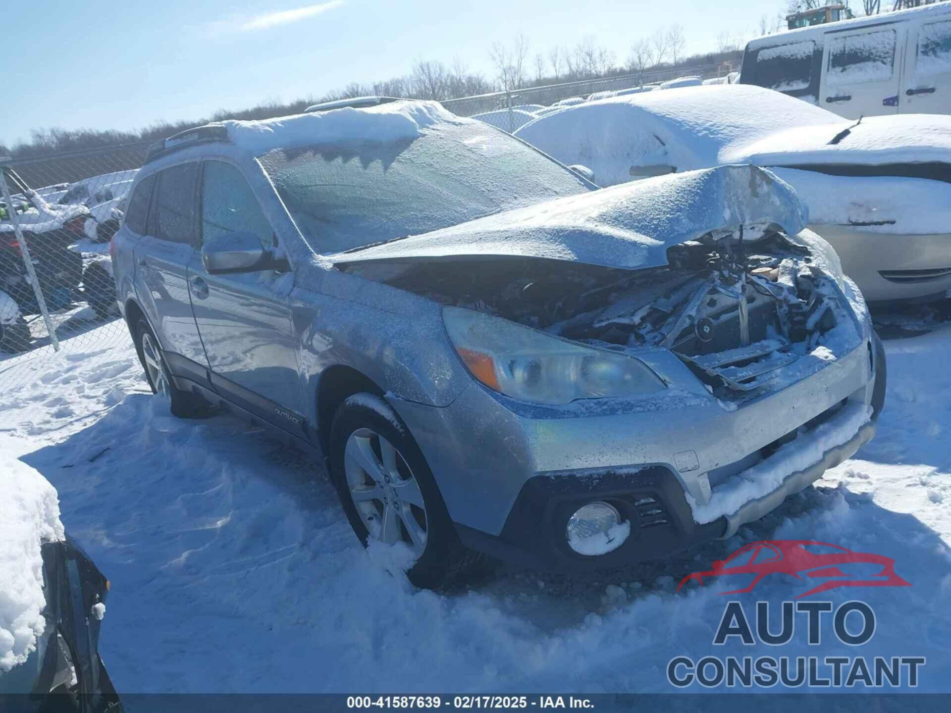 SUBARU OUTBACK 2013 - 4S4BRBKC1D3251787