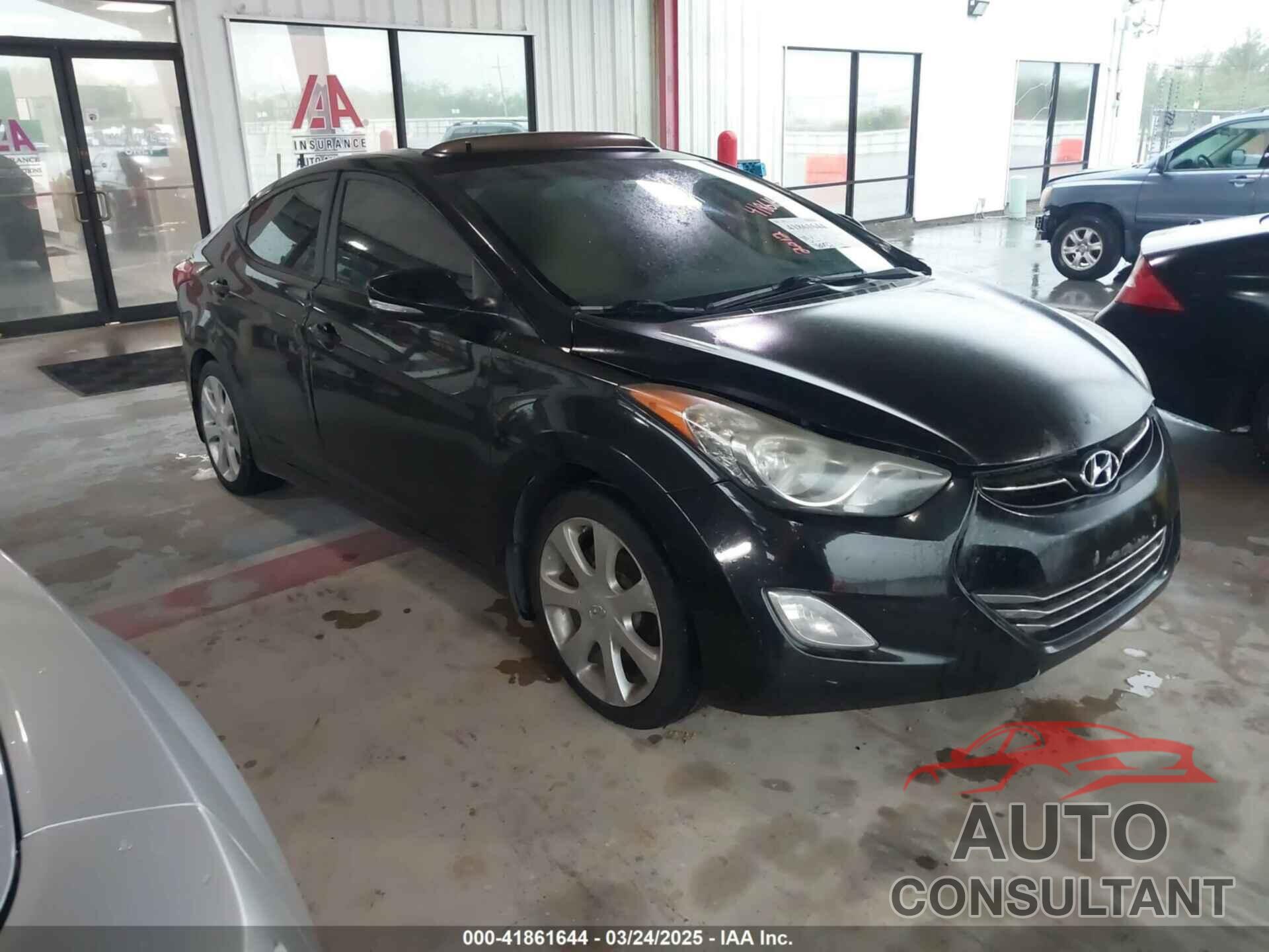 HYUNDAI ELANTRA 2012 - KMHDH4AE4CU410417
