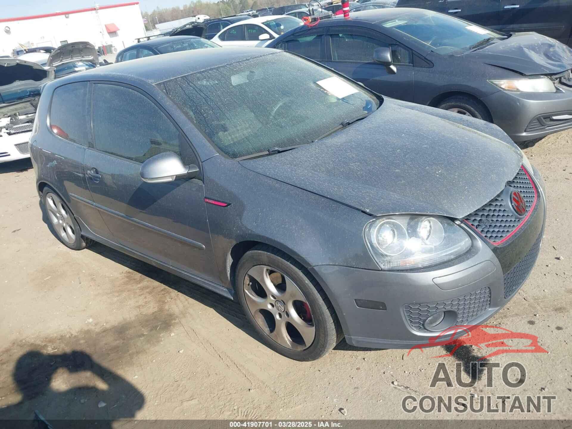 VOLKSWAGEN GTI 2009 - WVWFV71K59W104420