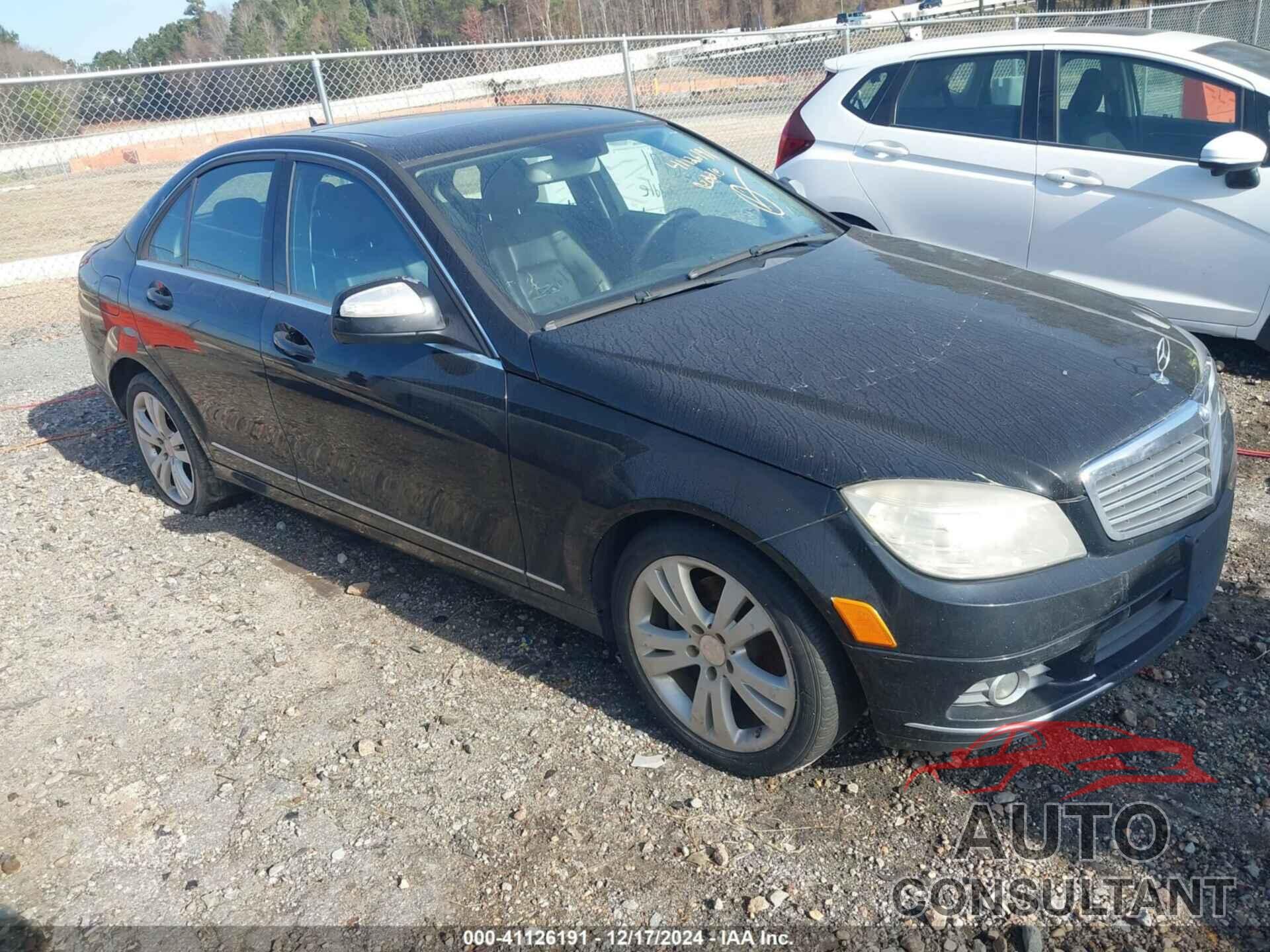 MERCEDES-BENZ C 300 2009 - WDDGF81X19R059063
