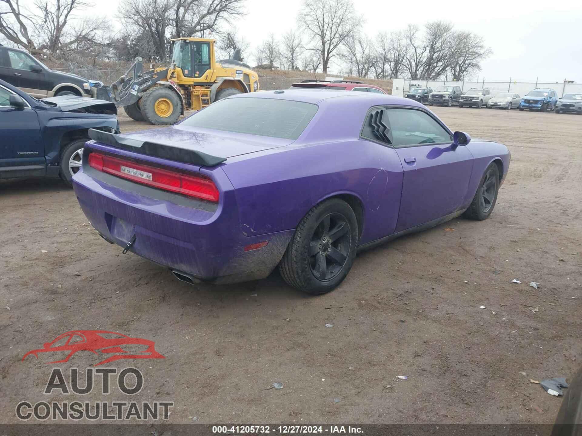 DODGE CHALLENGER 2012 - 2C3CDYAG8CH206621