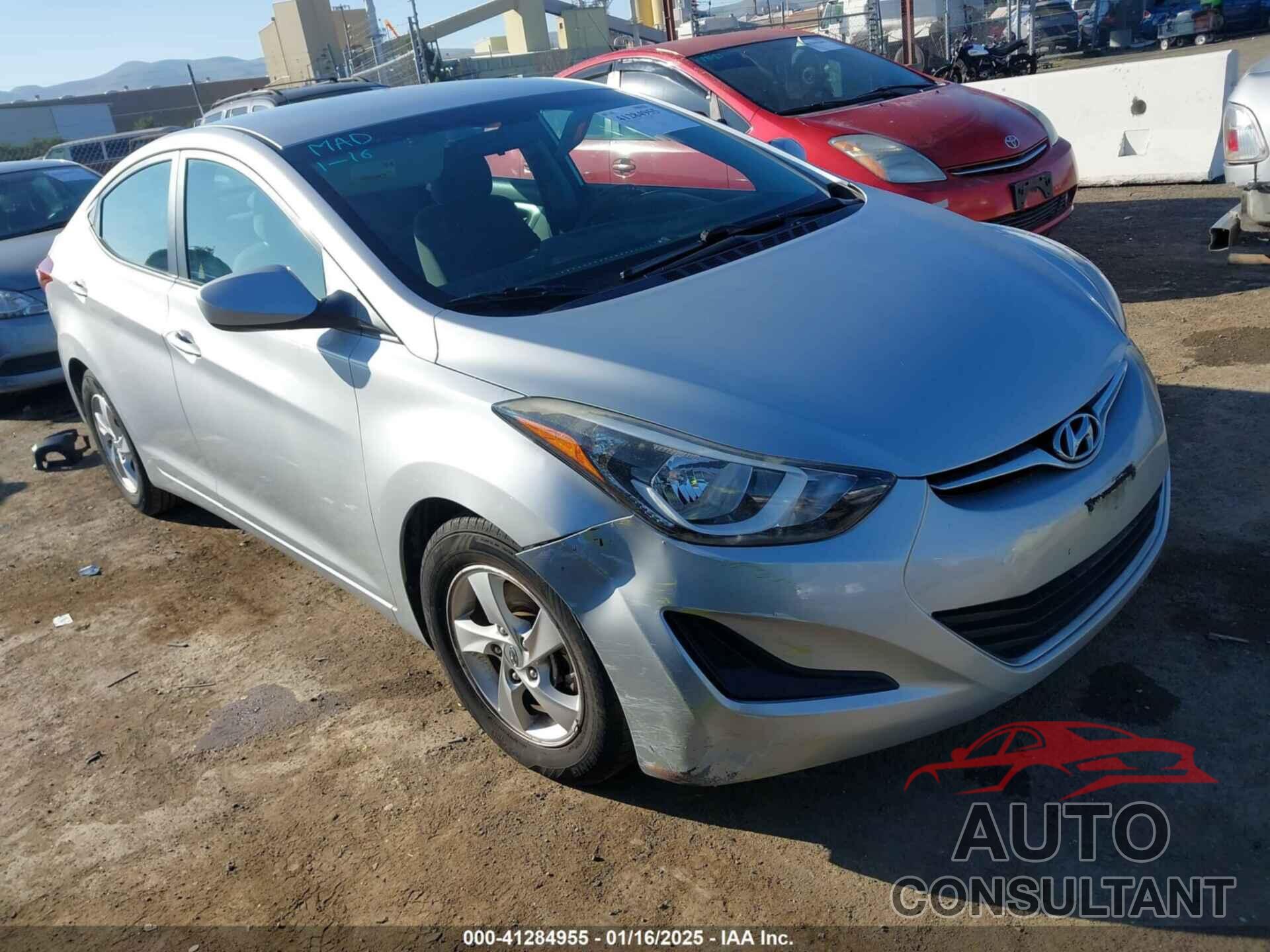 HYUNDAI ELANTRA 2014 - 5NPDH4AE7EH465459