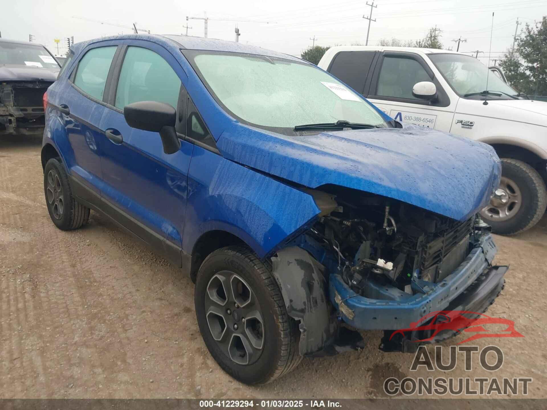 FORD ECOSPORT 2021 - MAJ6S3FL9MC398973