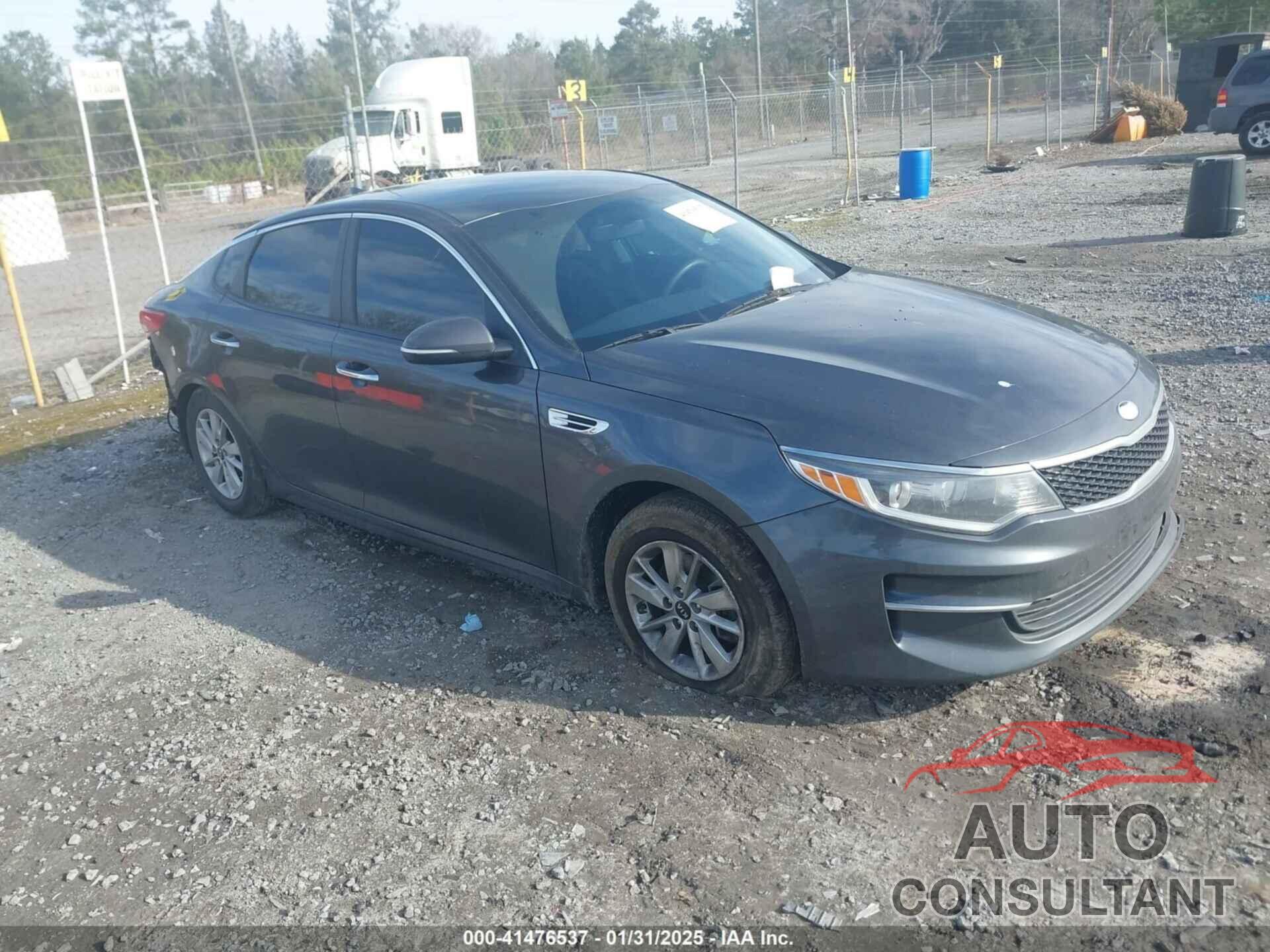 KIA OPTIMA 2018 - KNAGT4L31J5221854