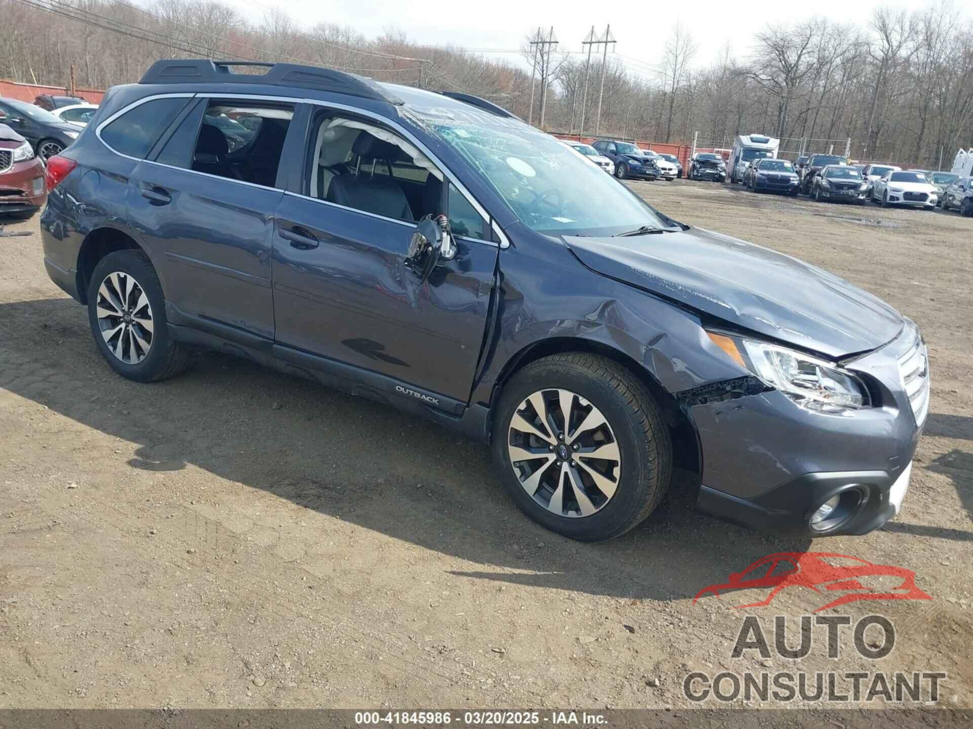 SUBARU OUTBACK 2017 - 4S4BSANC4H3329043