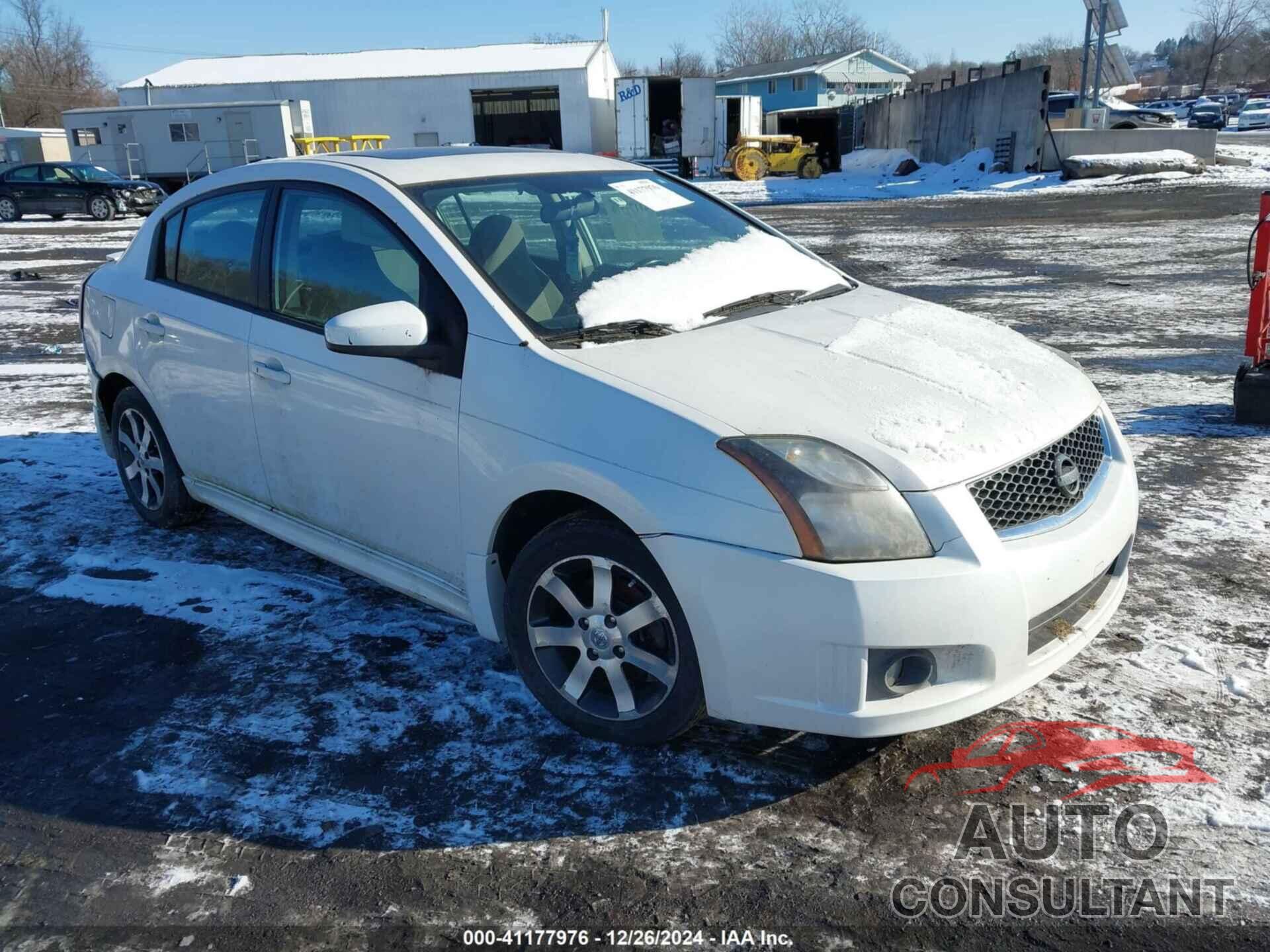 NISSAN SENTRA 2012 - 3N1AB6APXCL728464