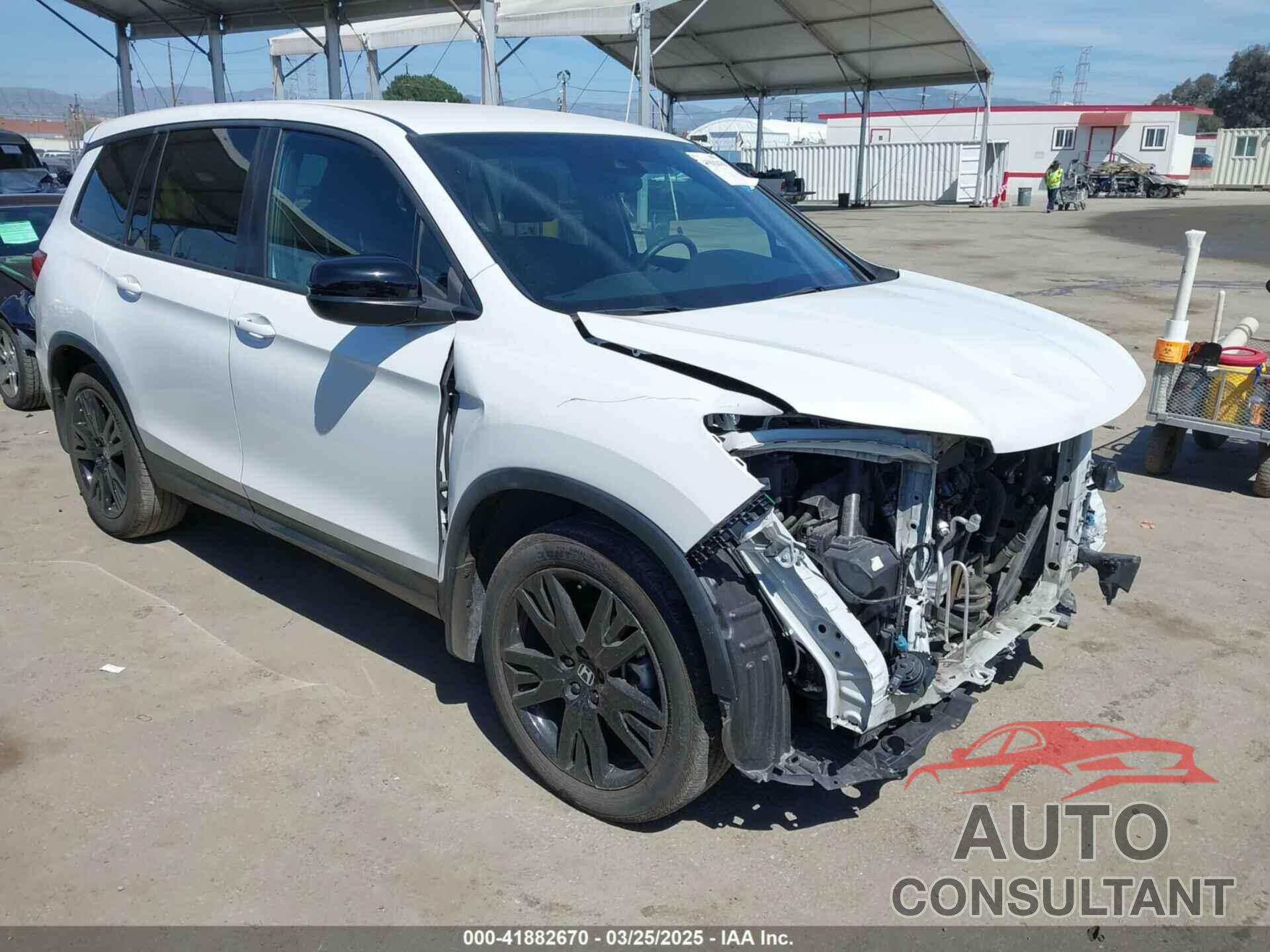 HONDA PASSPORT 2021 - 5FNYF7H26MB004609