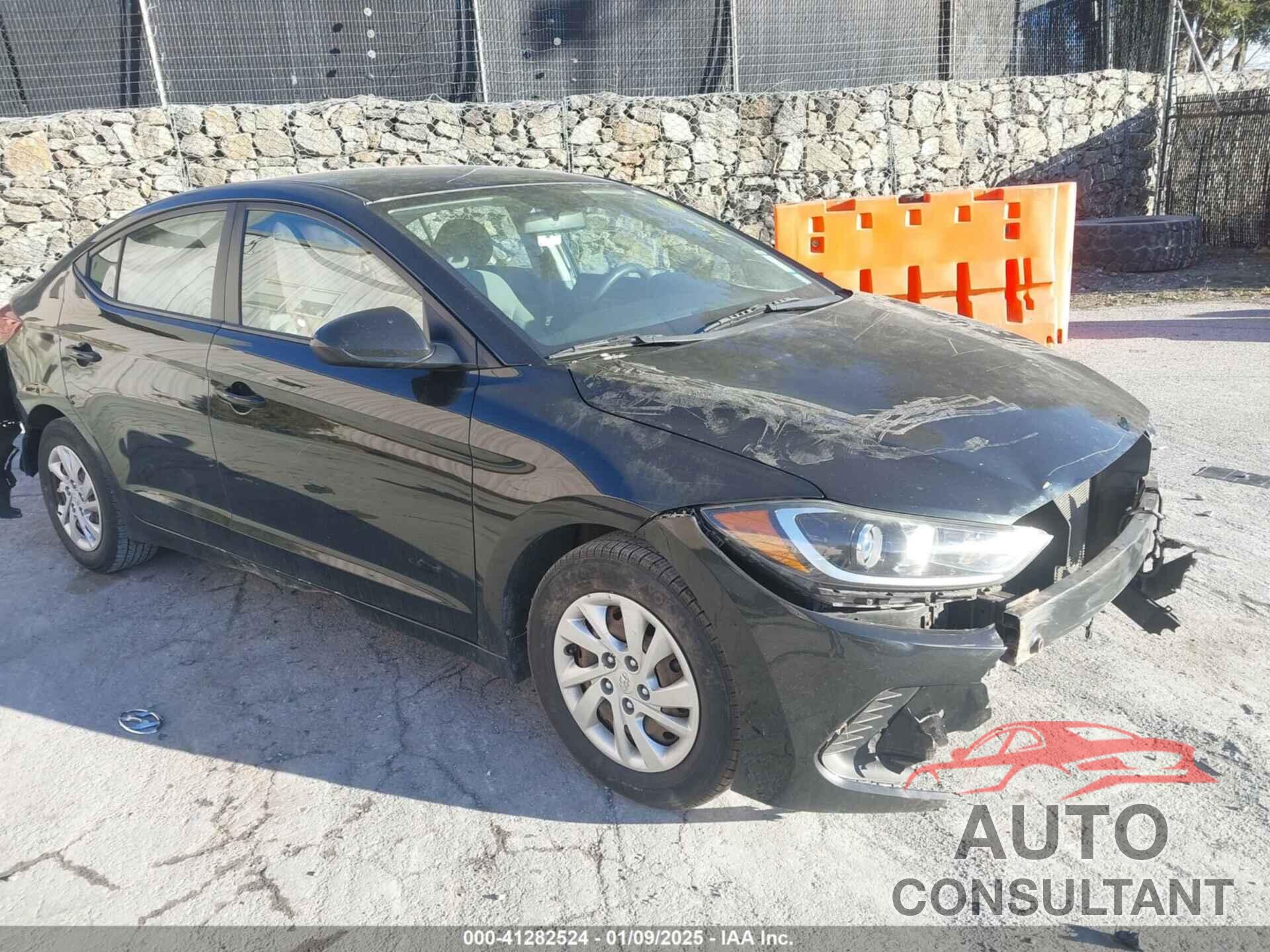 HYUNDAI ELANTRA 2017 - KMHD74LF1HU064679