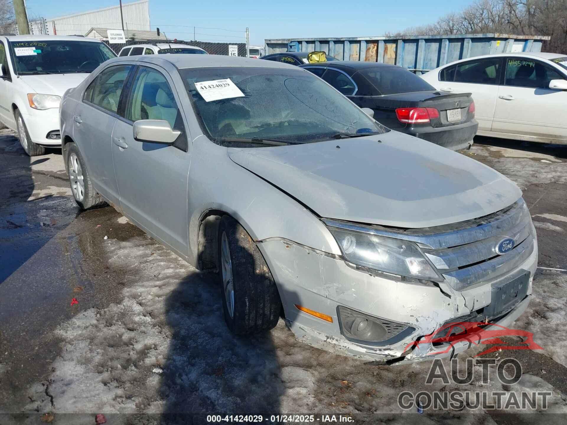 FORD FUSION 2010 - 3FAHP0HGXAR404608