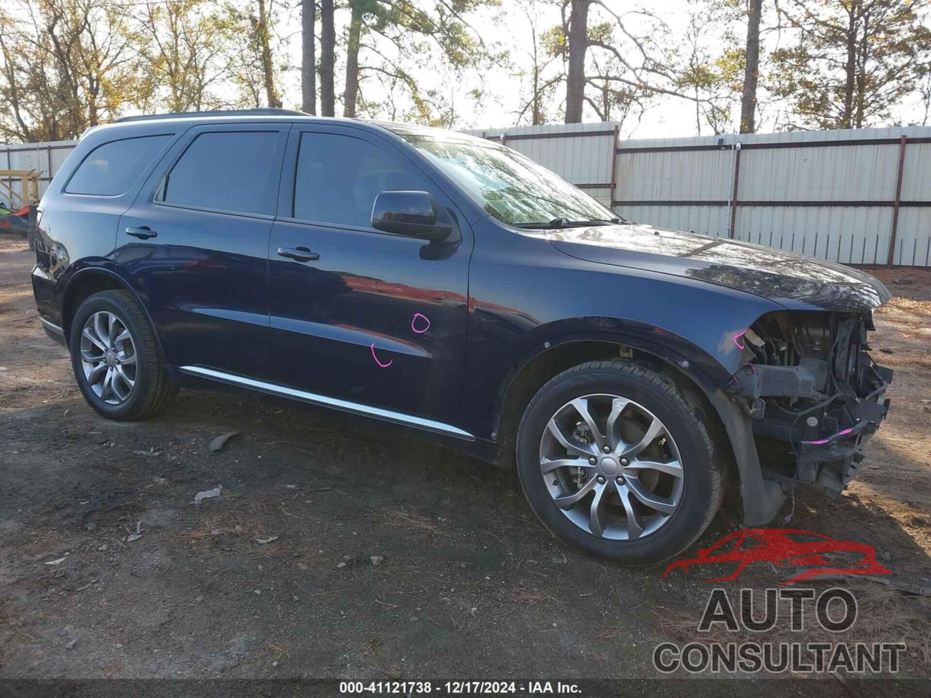 DODGE DURANGO 2017 - 1C4RDHAGXHC898364