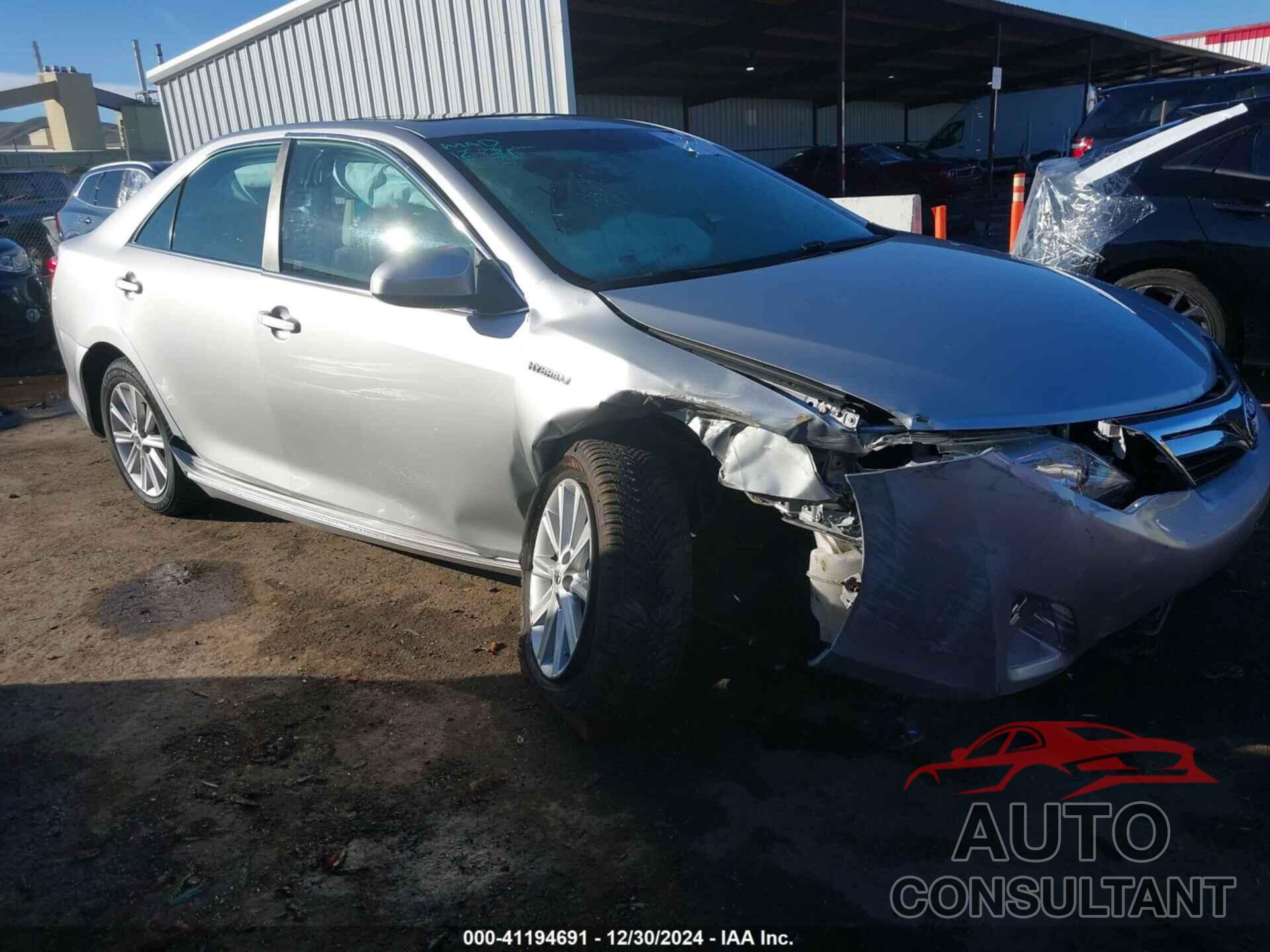 TOYOTA CAMRY HYBRID 2013 - 4T1BD1FK4DU095233