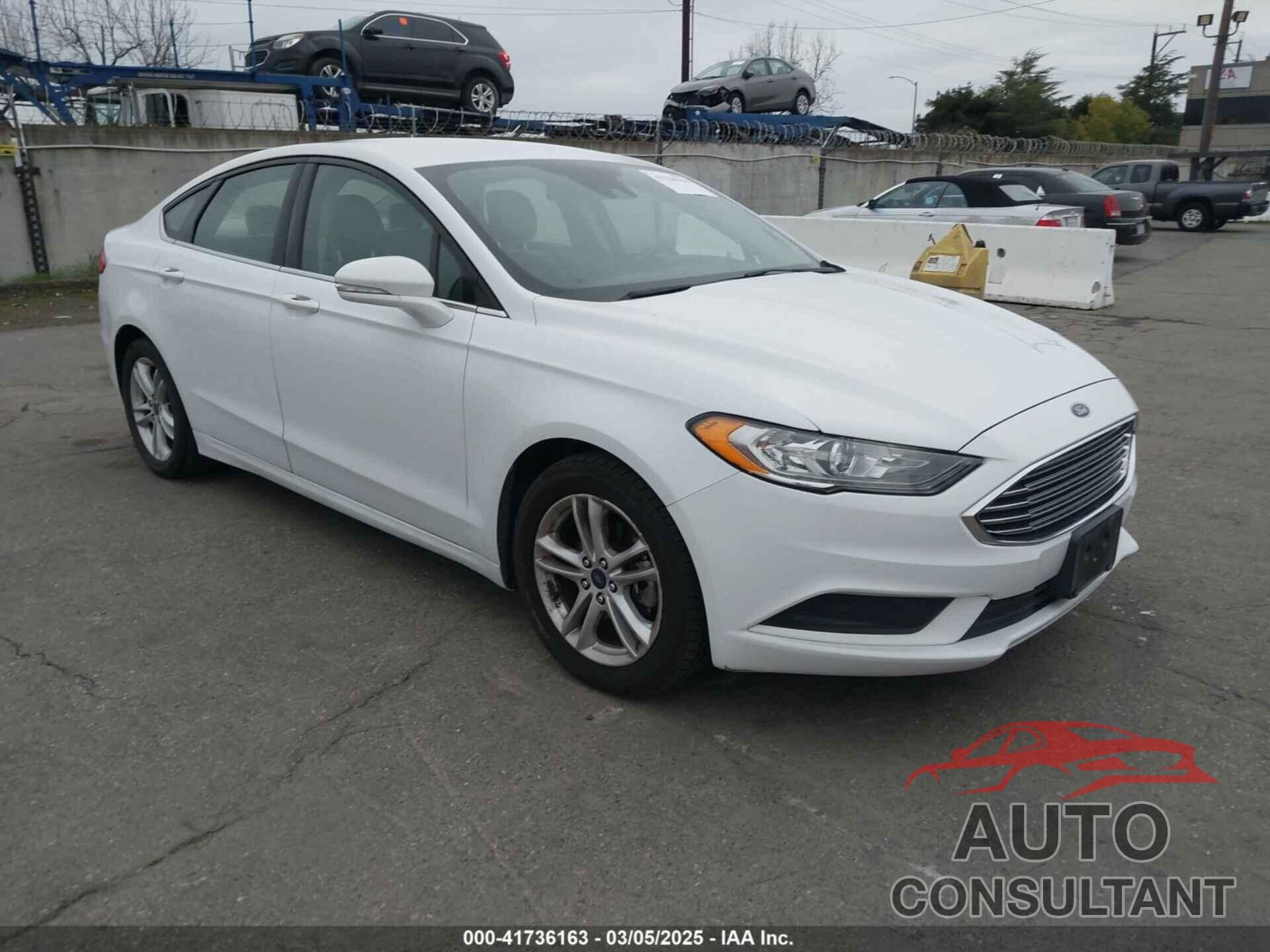 FORD FUSION 2018 - 3FA6P0HD7JR227772