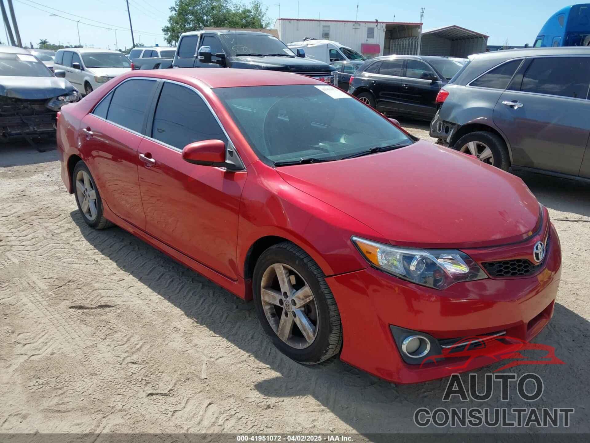TOYOTA CAMRY 2013 - 4T1BF1FK5DU664195