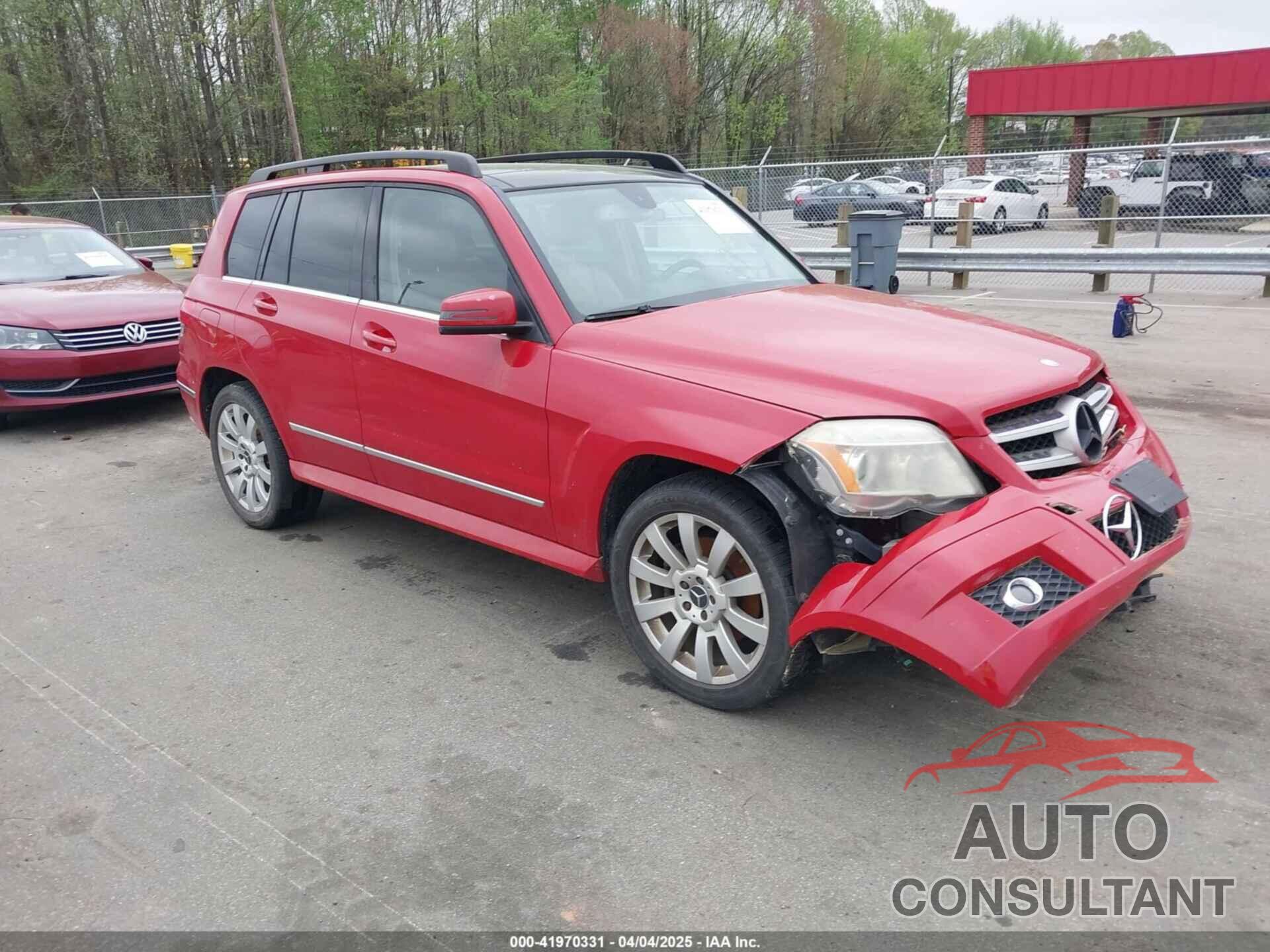 MERCEDES-BENZ GLK 350 2010 - WDCGG8HB5AF452856