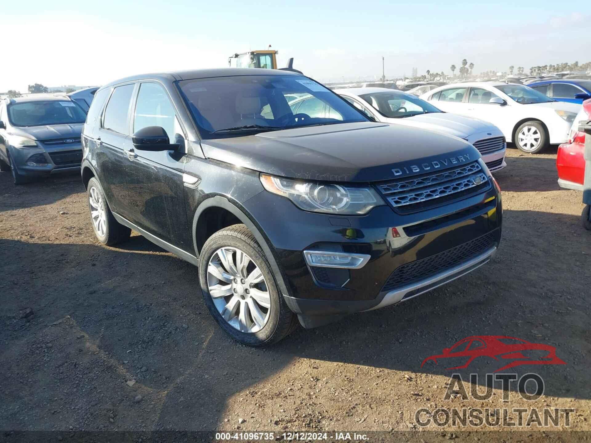 LAND ROVER DISCOVERY SPORT 2016 - SALCT2BG5GH550356