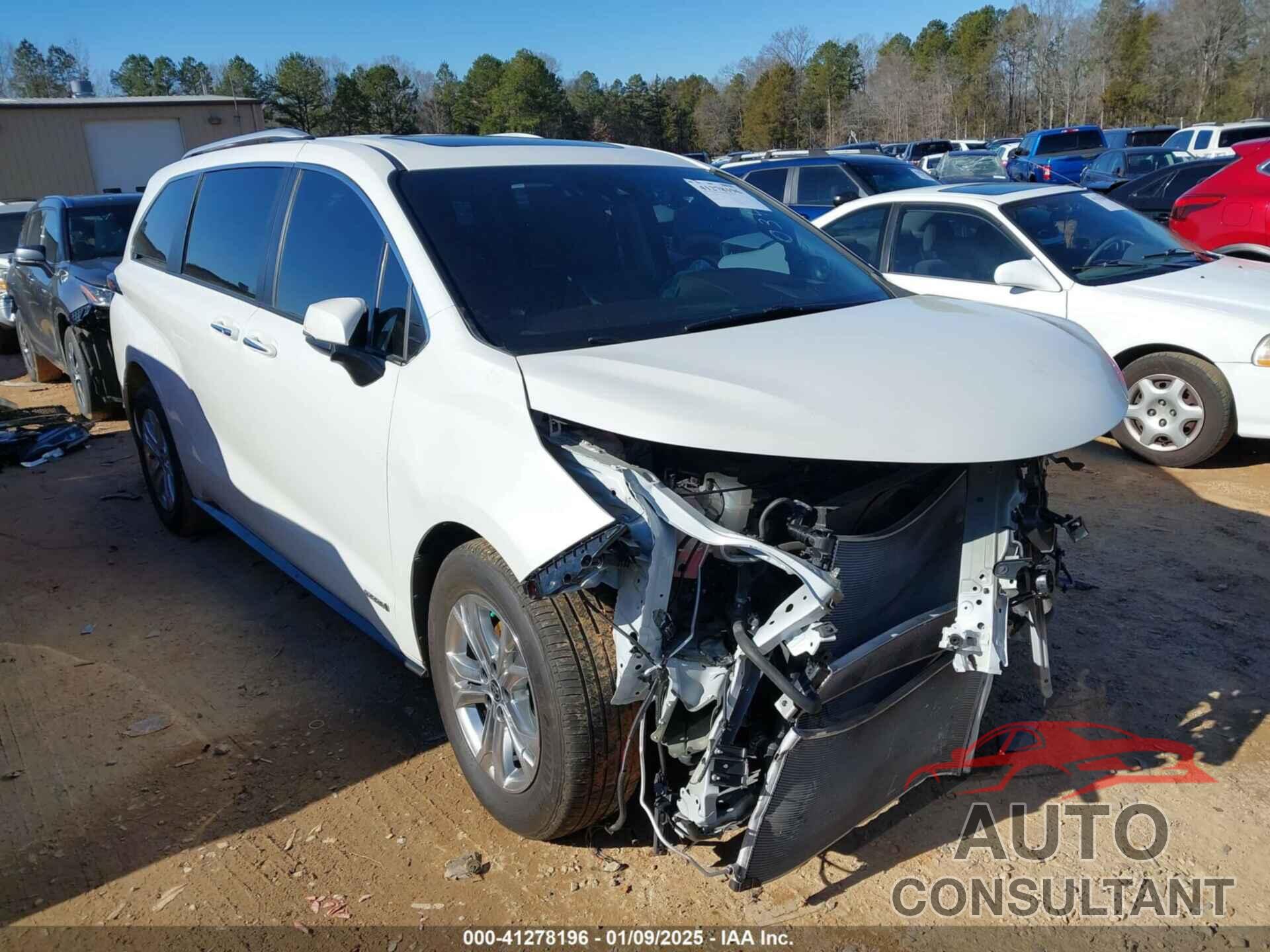 TOYOTA SIENNA 2021 - 5TDESKFC5MS034175