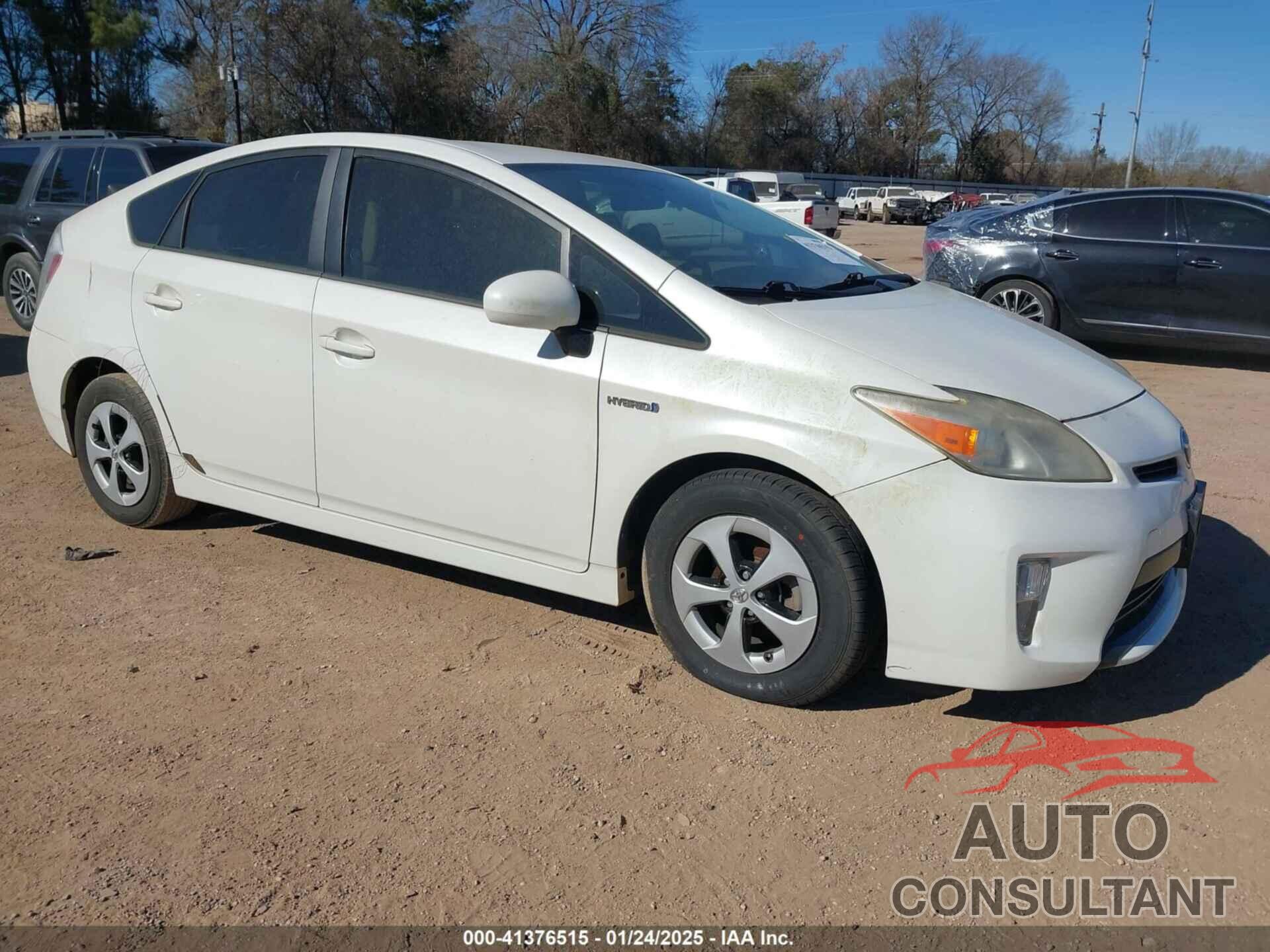 TOYOTA PRIUS 2012 - JTDKN3DU2C5522953