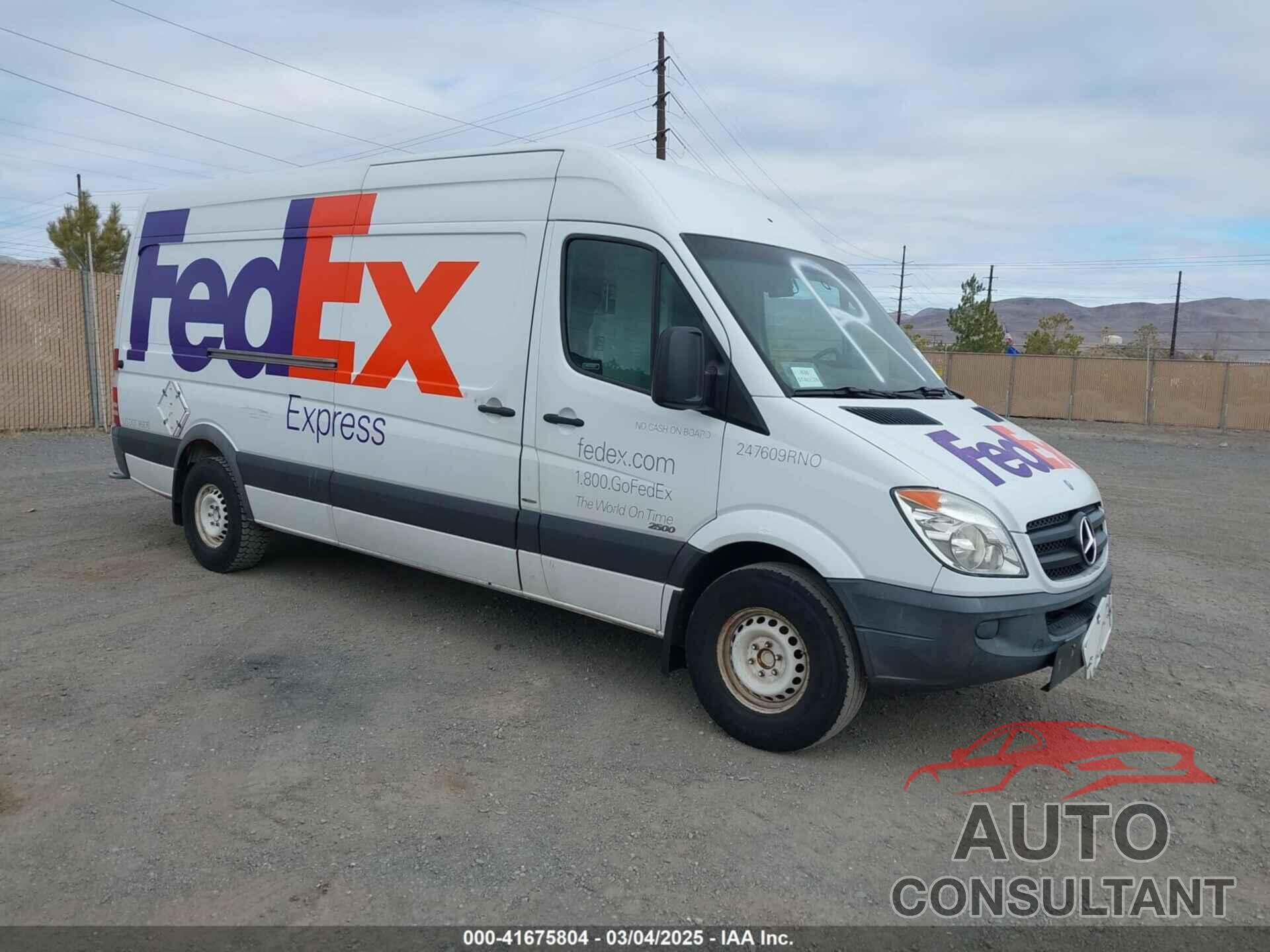 MERCEDES-BENZ SPRINTER 2500 2012 - WD3PE8CB0C5675960