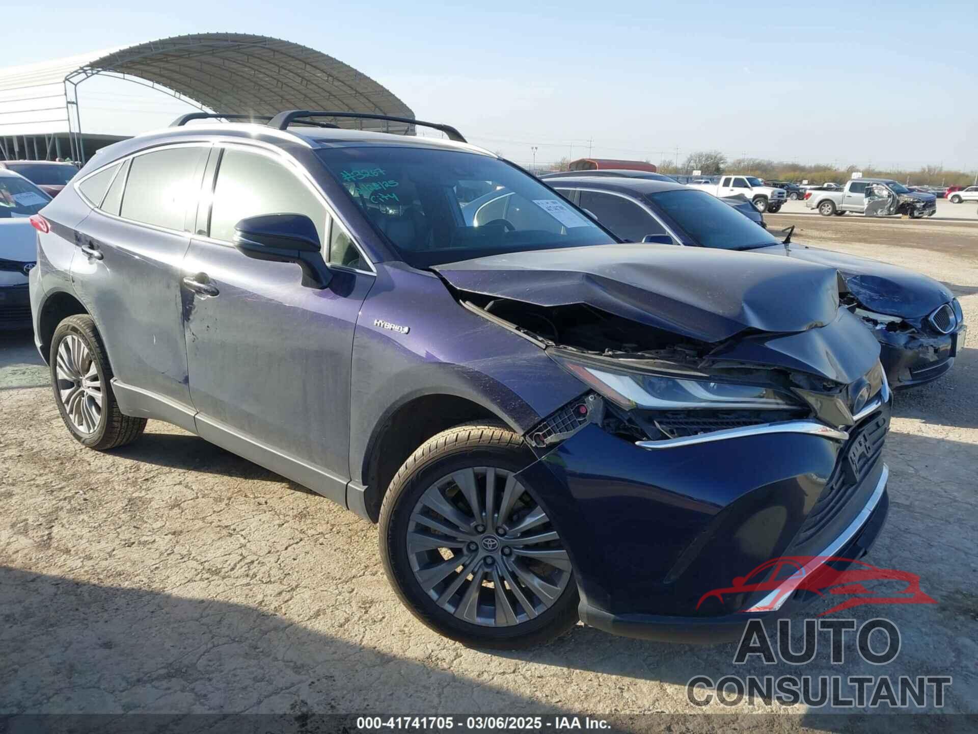 TOYOTA VENZA 2021 - JTEAAAAH3MJ005992
