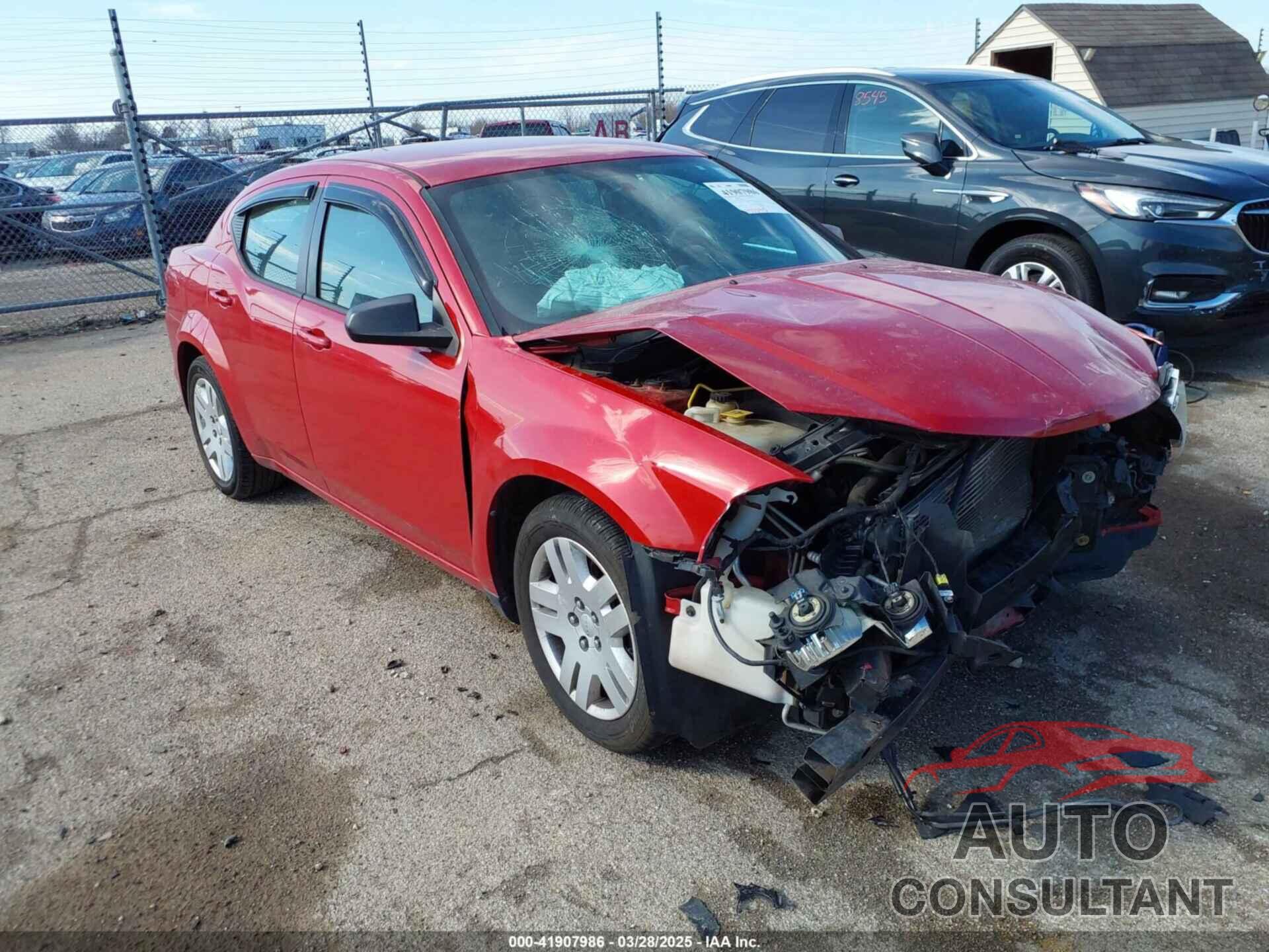 DODGE AVENGER 2013 - 1C3CDZAB8DN650679