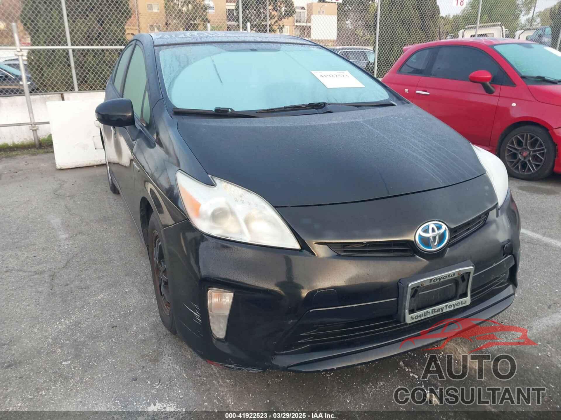 TOYOTA PRIUS 2014 - JTDKN3DU8E1761403