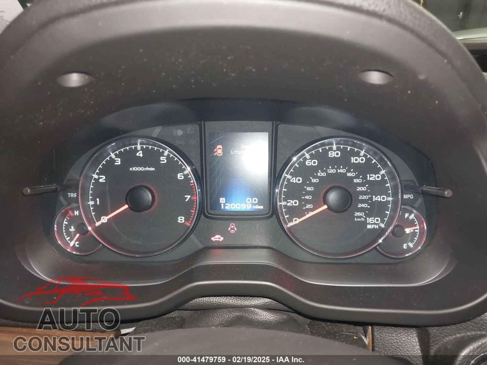 SUBARU OUTBACK 2013 - 4S4BRDSC2D2207573