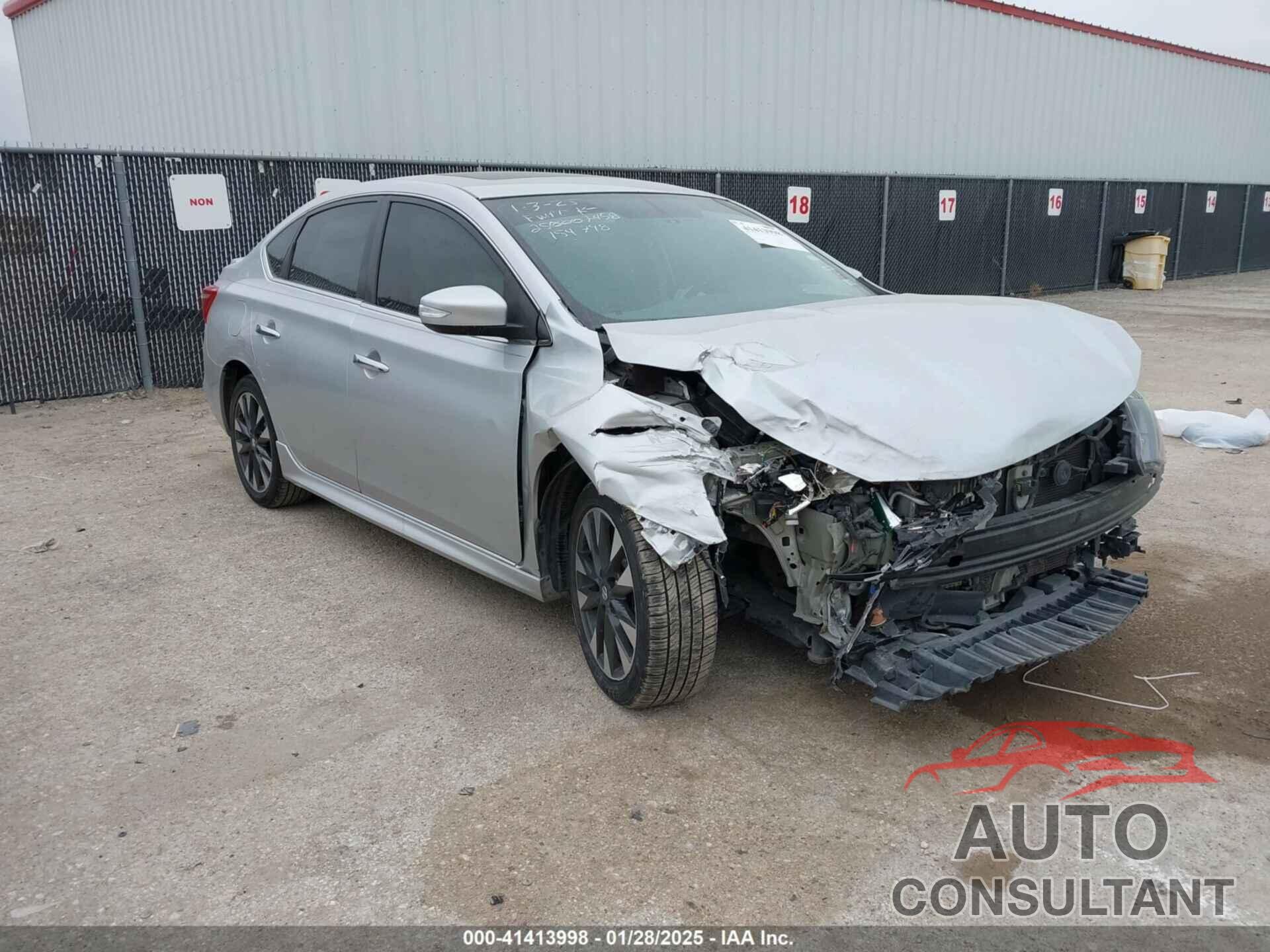 NISSAN SENTRA 2019 - 3N1CB7AP9KY203072