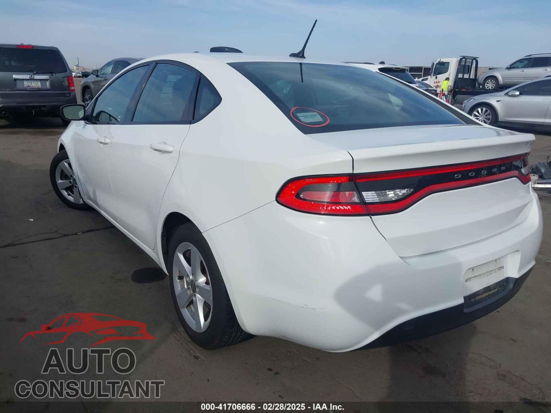 DODGE DART 2015 - 1C3CDFBB5FD281835