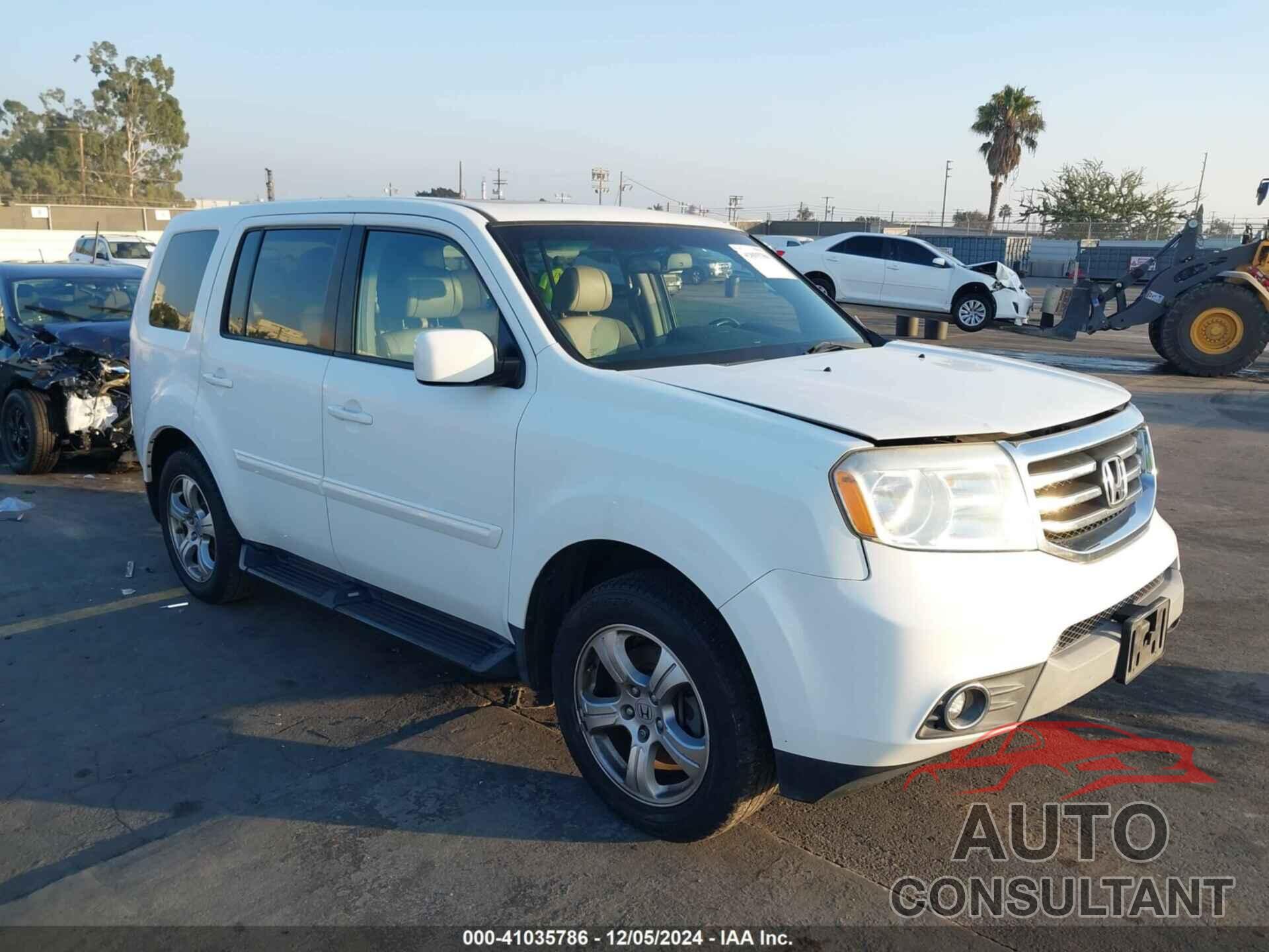 HONDA PILOT 2012 - 5FNYF3H5XCB038666