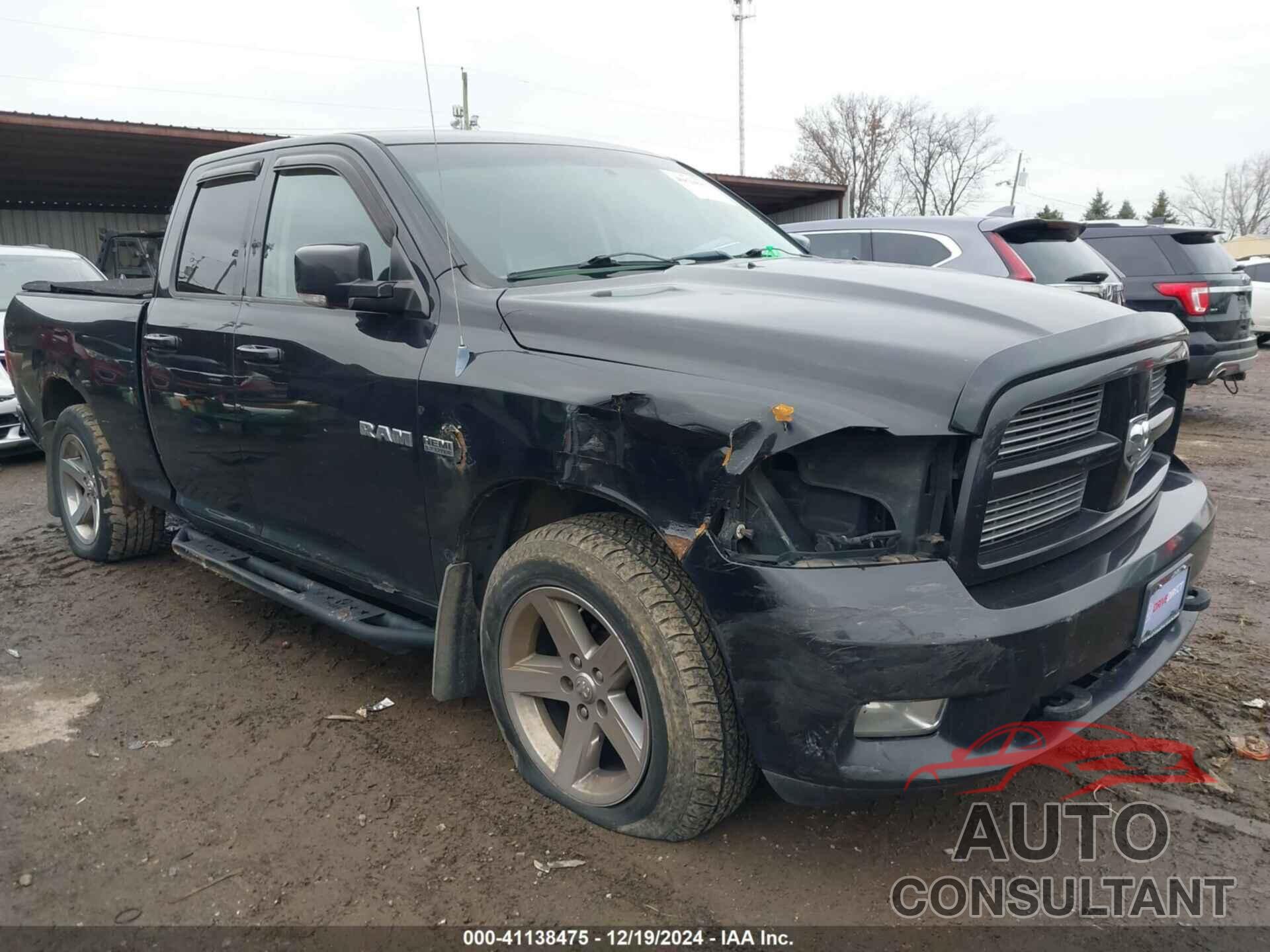 DODGE RAM 1500 2010 - 1D7RV1GT7AS221671
