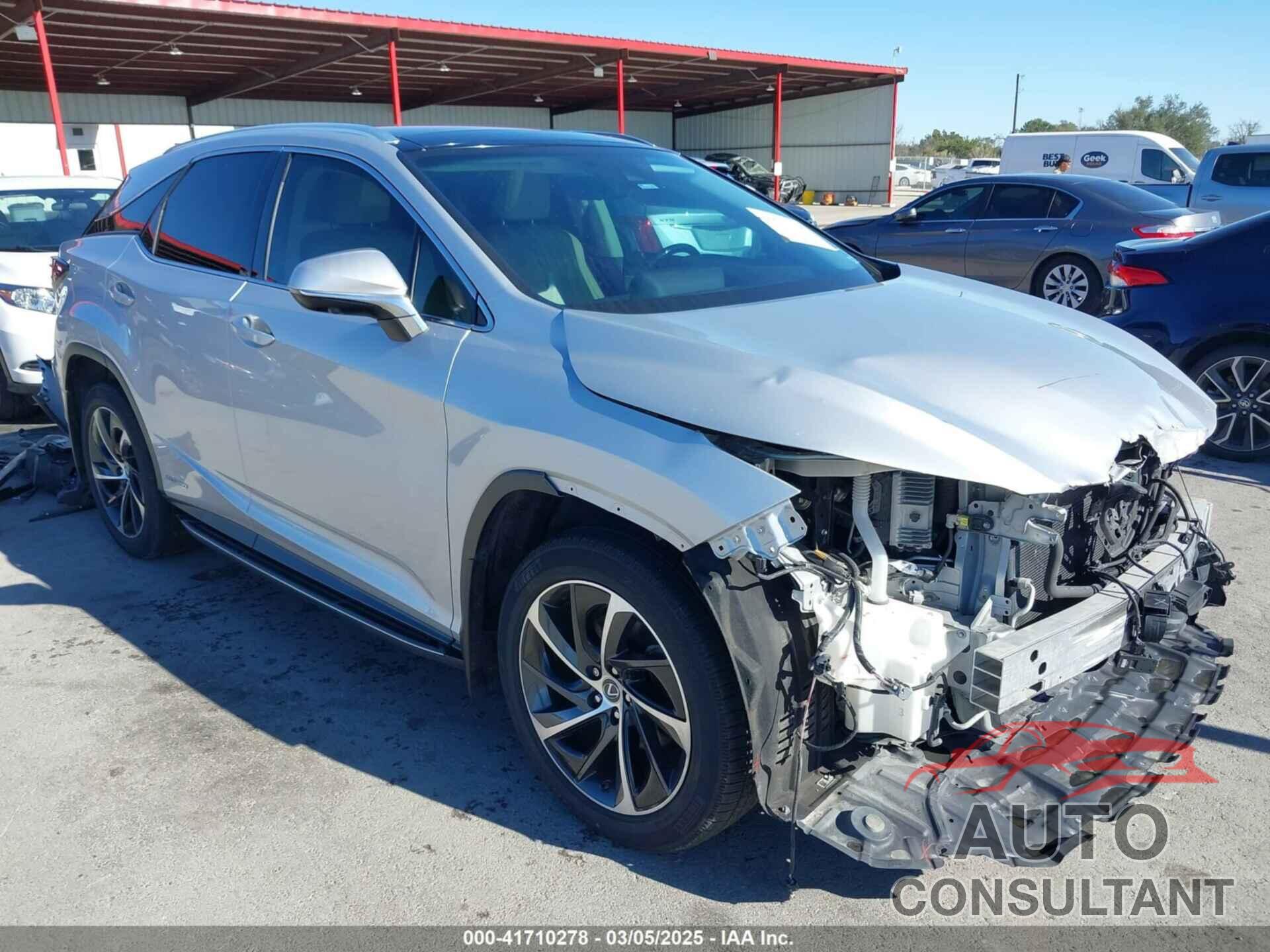 LEXUS RX 450H 2019 - 2T2BGMCA6KC031192