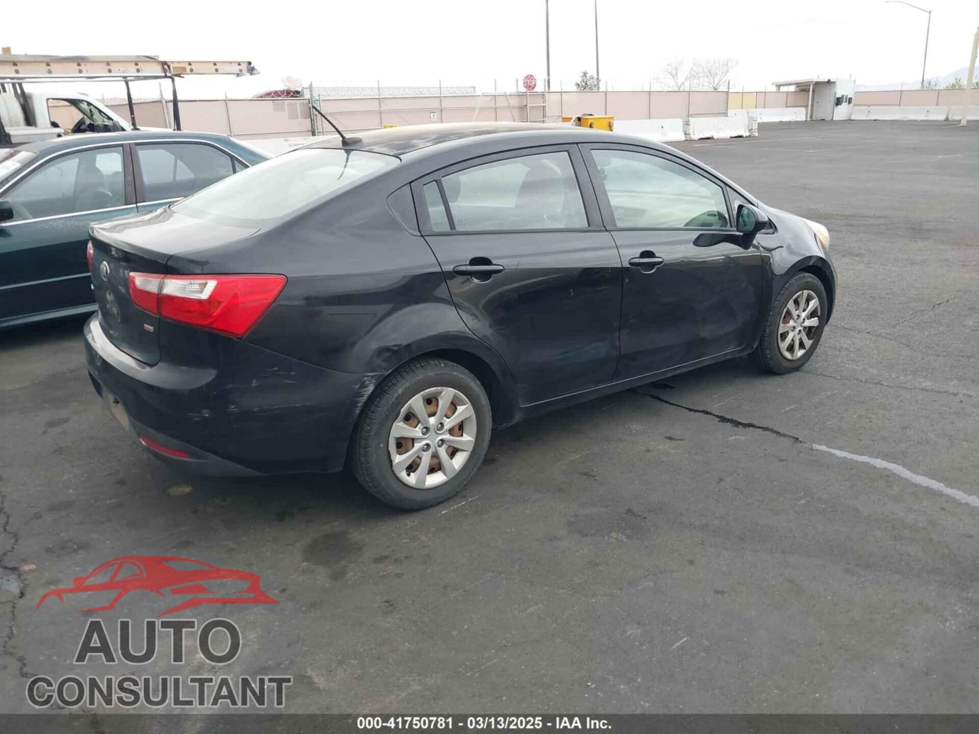 KIA RIO 2013 - KNADM4A38D6164294