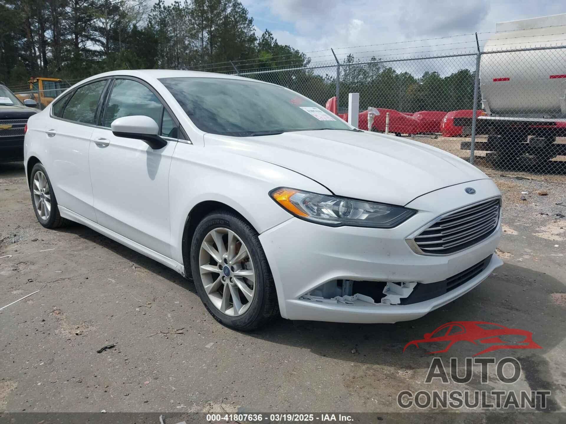 FORD FUSION 2017 - 3FA6P0H70HR375377