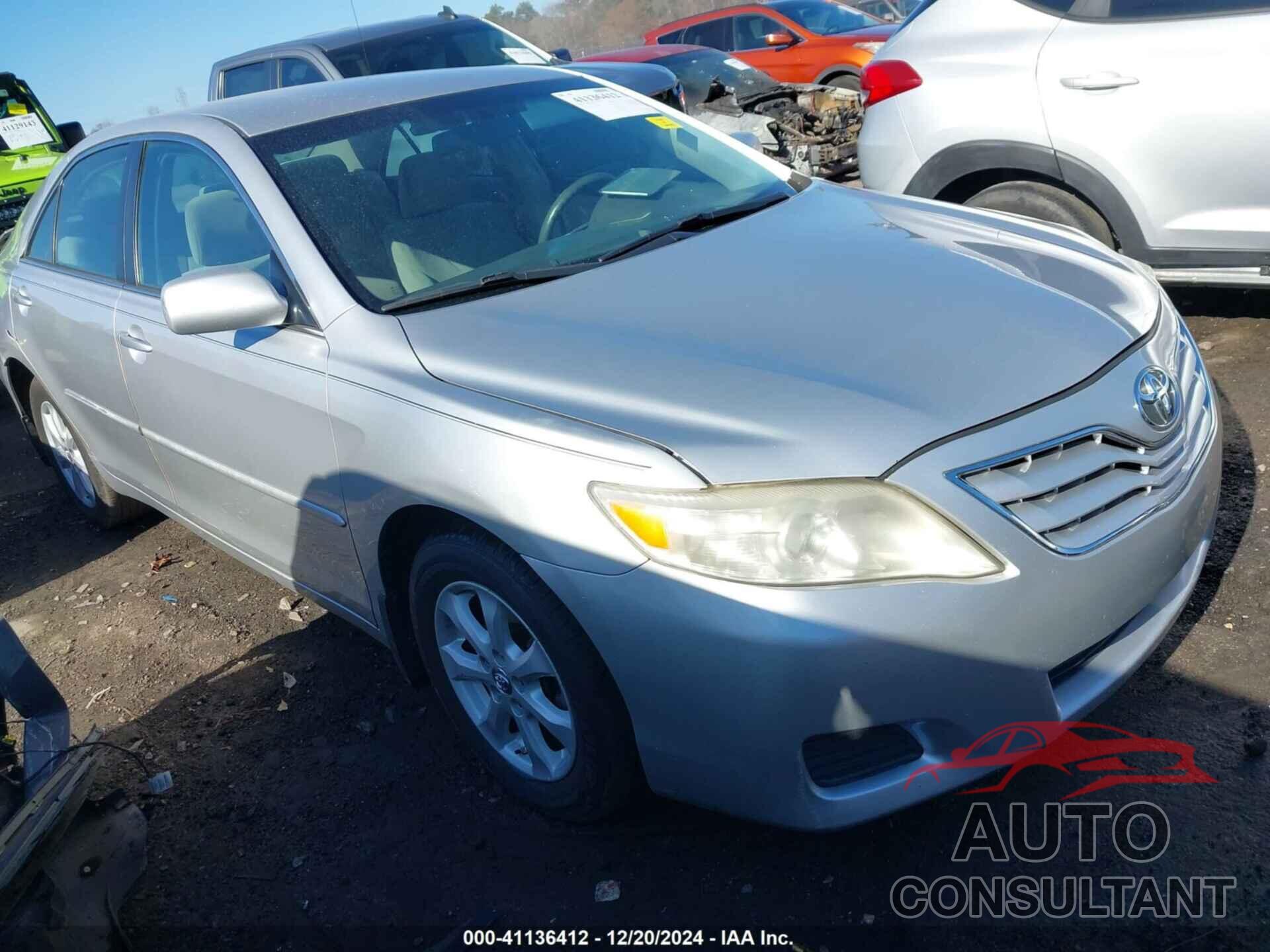 TOYOTA CAMRY 2010 - 4T1BF3EK3AU546980
