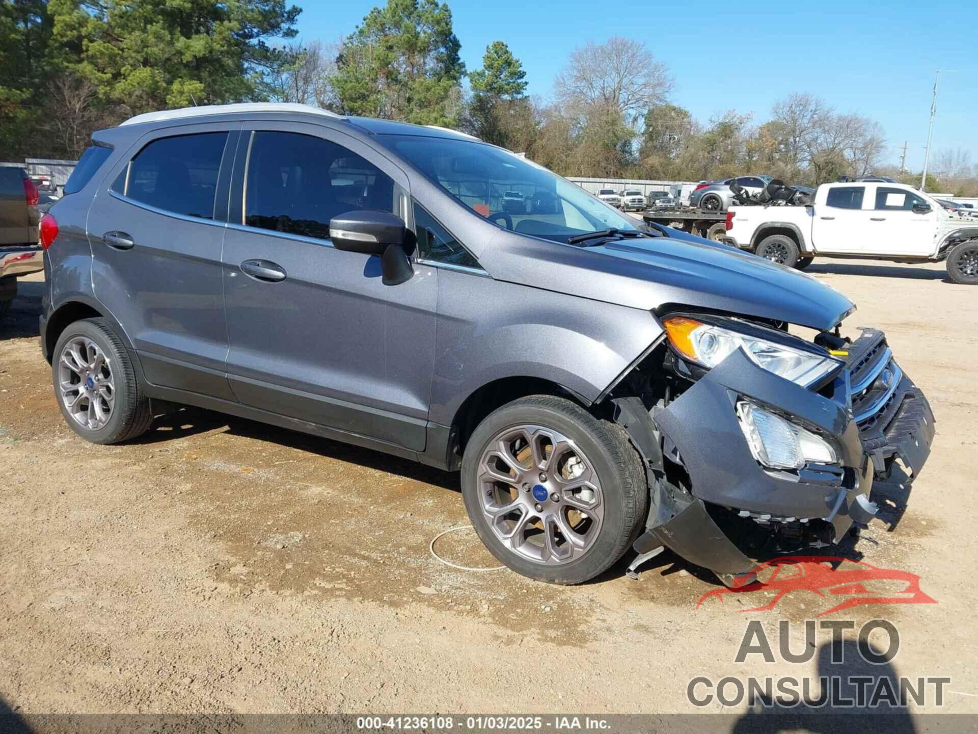 FORD ECOSPORT 2018 - MAJ3P1VE1JC233782
