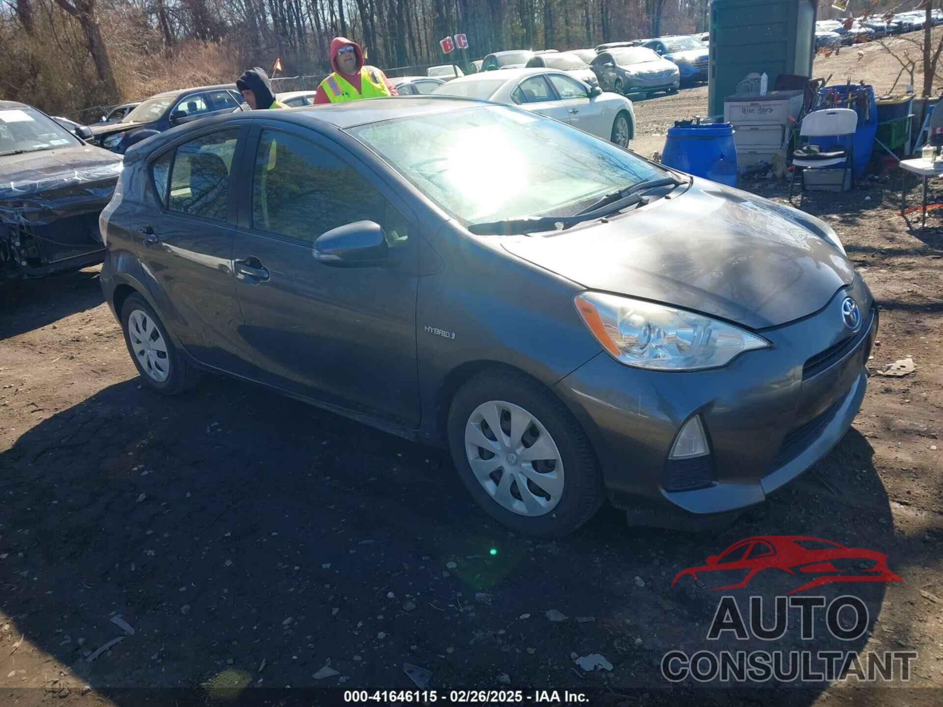 TOYOTA PRIUS C 2012 - JTDKDTB3XC1519433