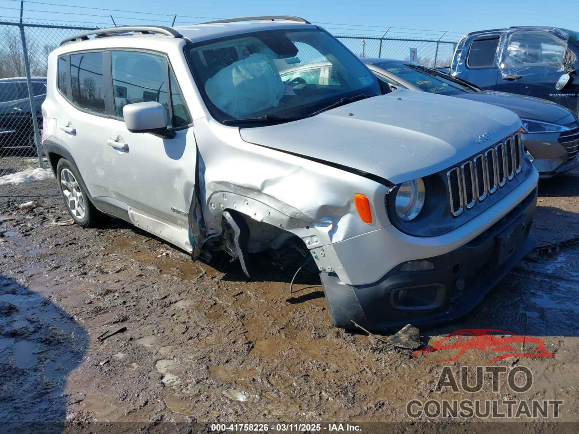 JEEP RENEGADE 2015 - ZACCJBBT0FPB37763