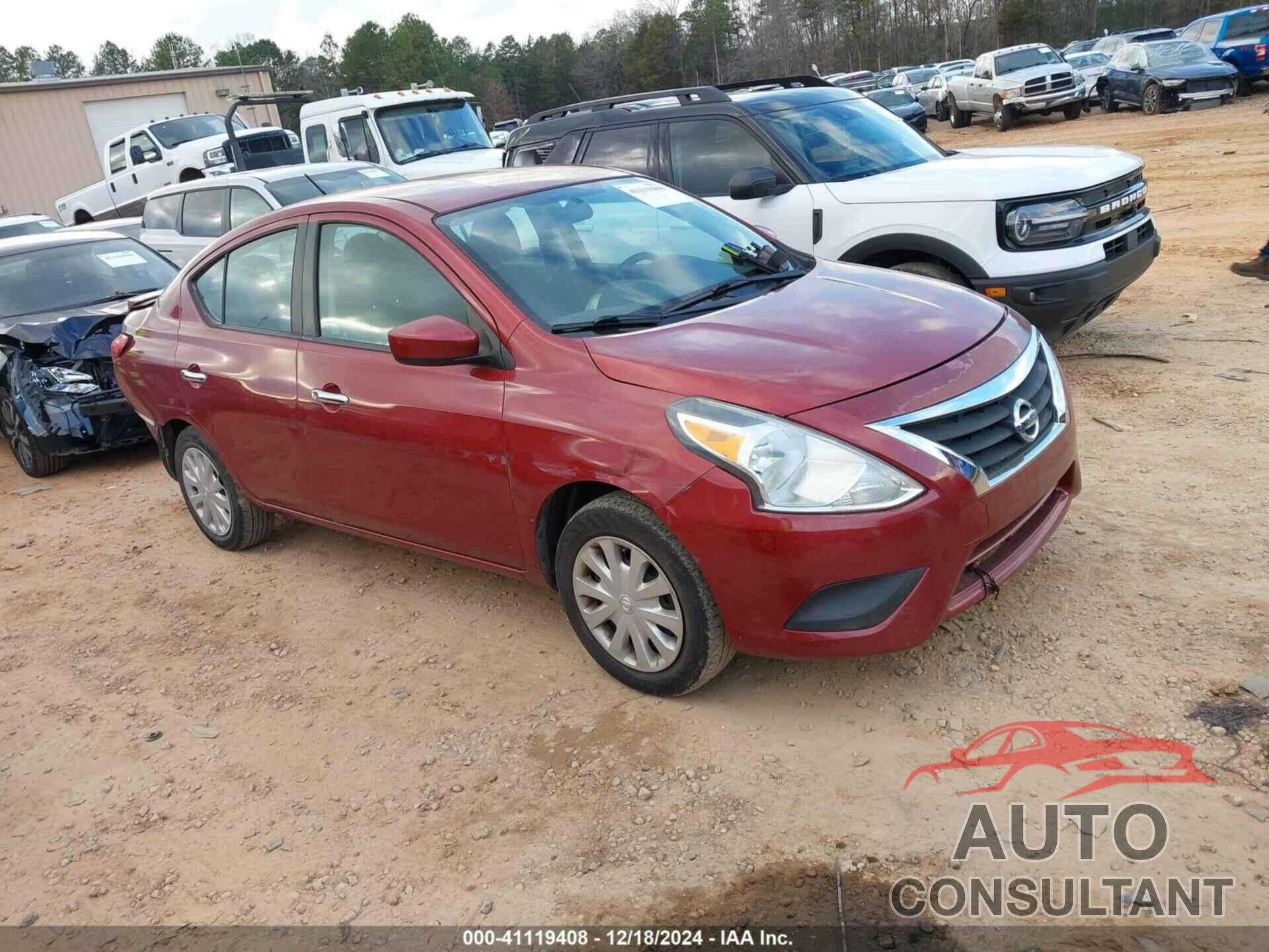 NISSAN VERSA 2016 - 3N1CN7AP3GL850868