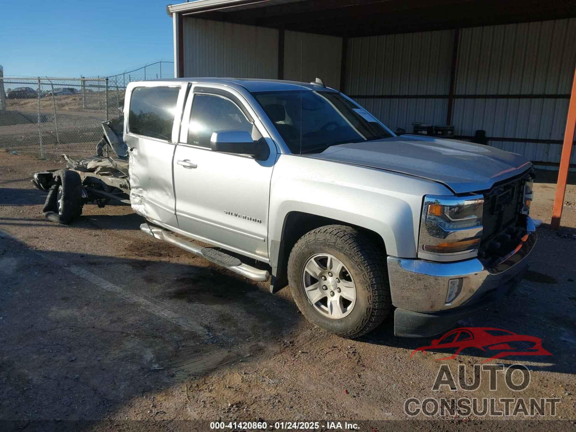 CHEVROLET SILVERADO 1500 2017 - 1GCPCREC9HF205922
