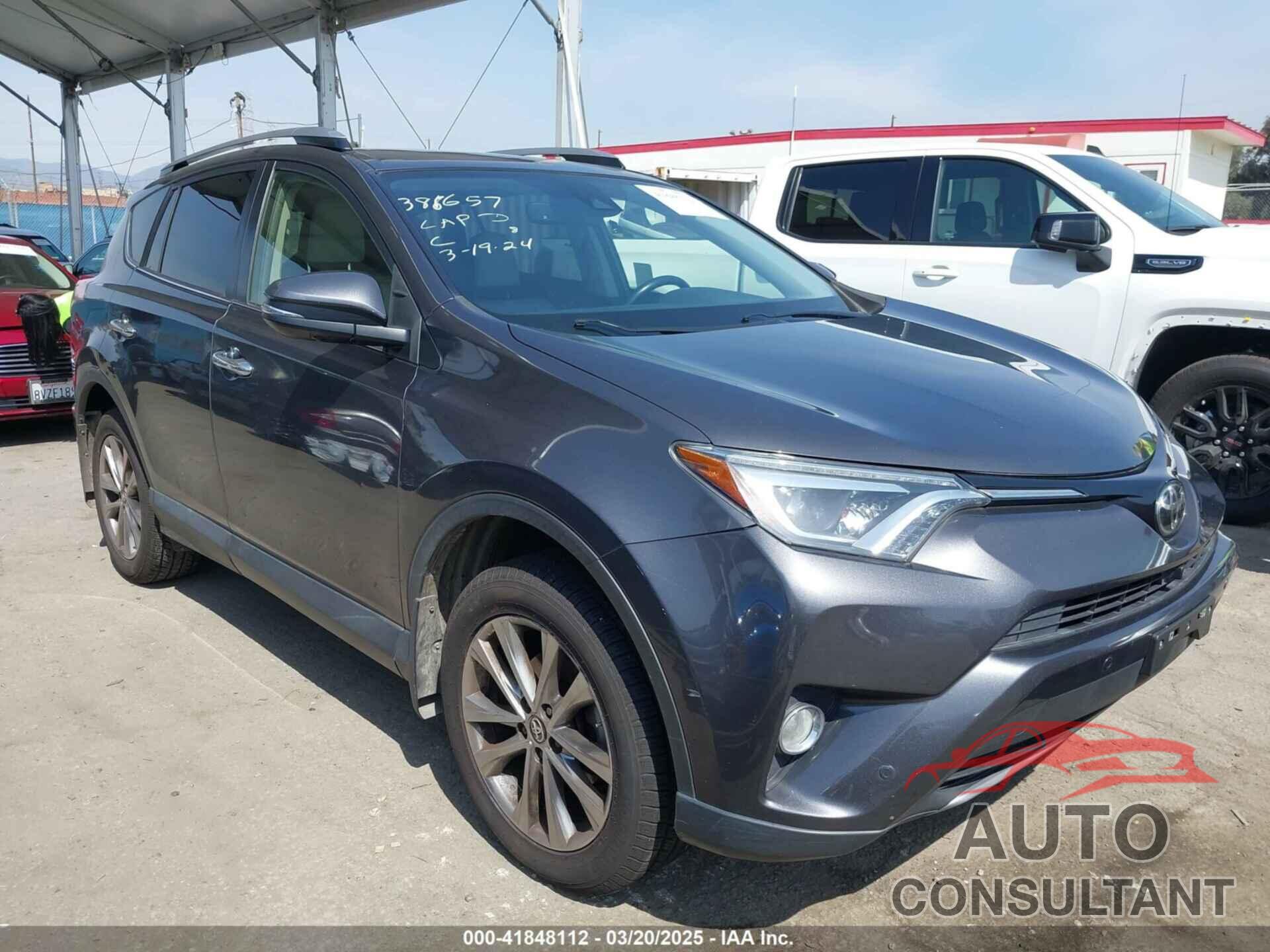 TOYOTA RAV4 2017 - JTMDFREVXHJ705676
