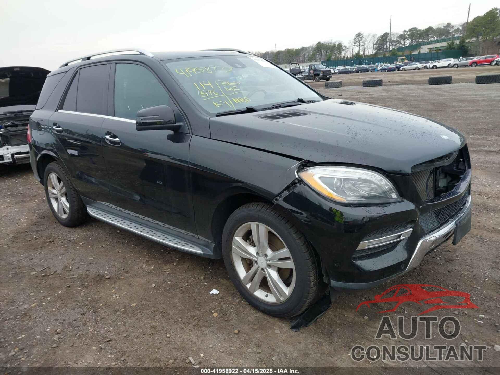 MERCEDES-BENZ ML 350 2013 - 4JGDA5HB3DA138368