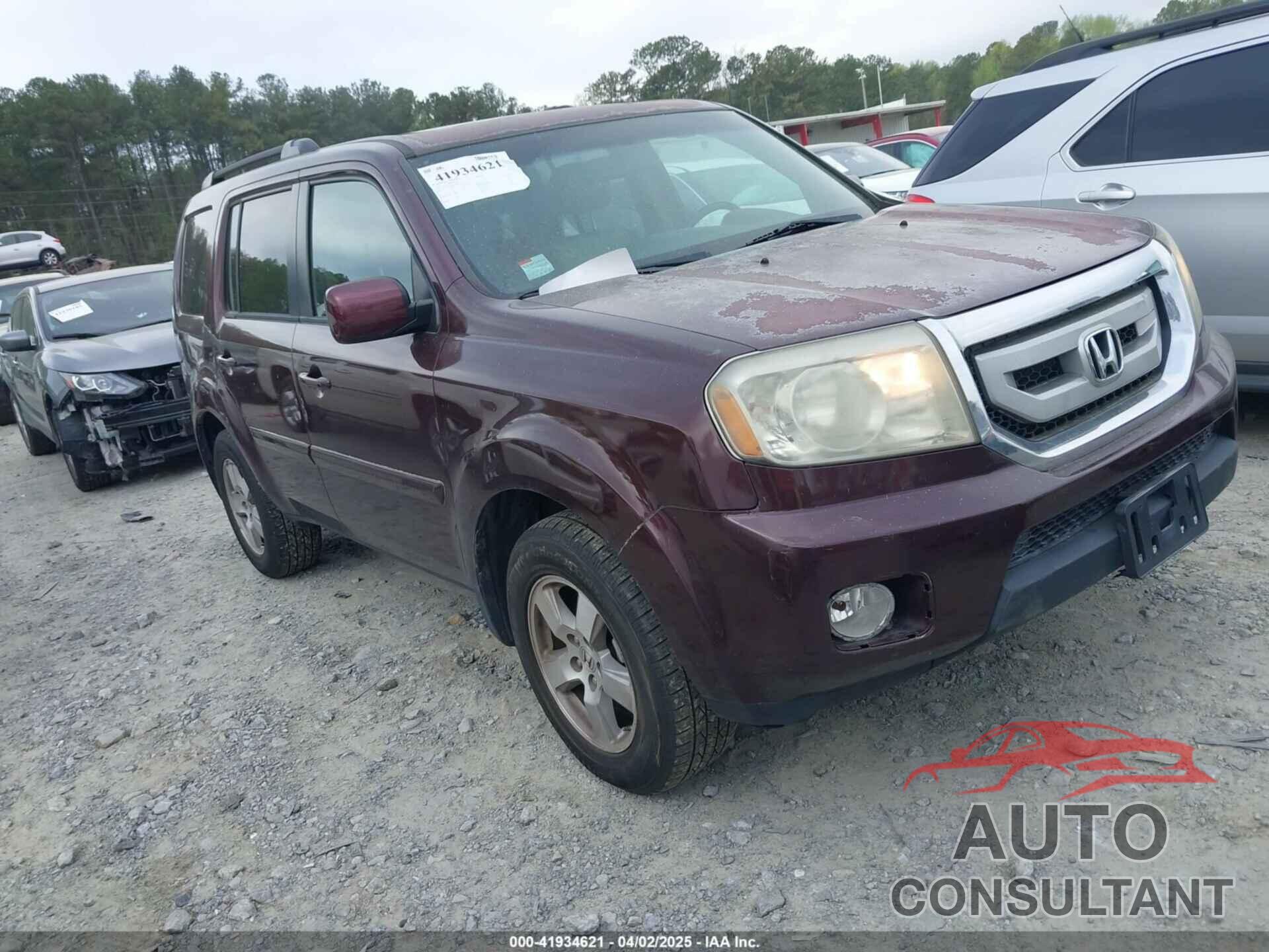 HONDA PILOT 2011 - 5FNYF3H61BB050776