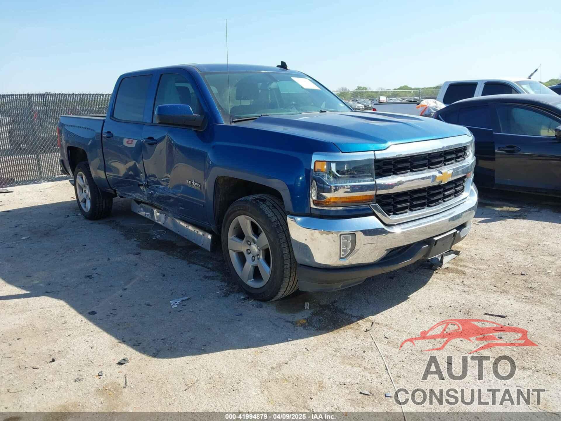 CHEVROLET SILVERADO 1500 2018 - 3GCPCREC0JG156064