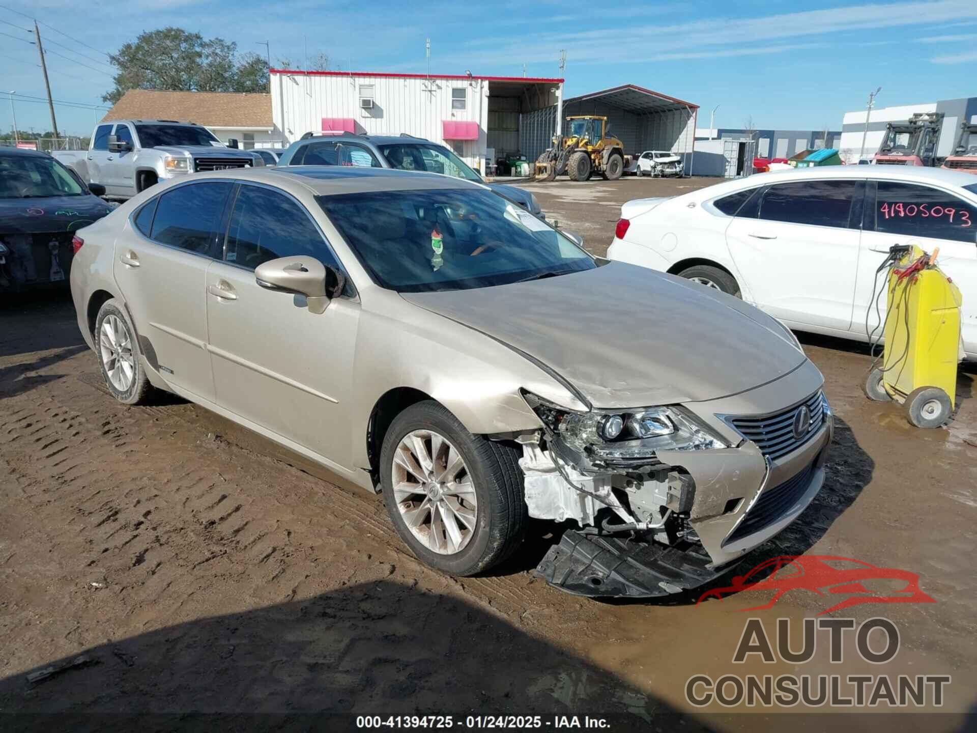 LEXUS ES 300H 2013 - JTHBW1GG3D2017481
